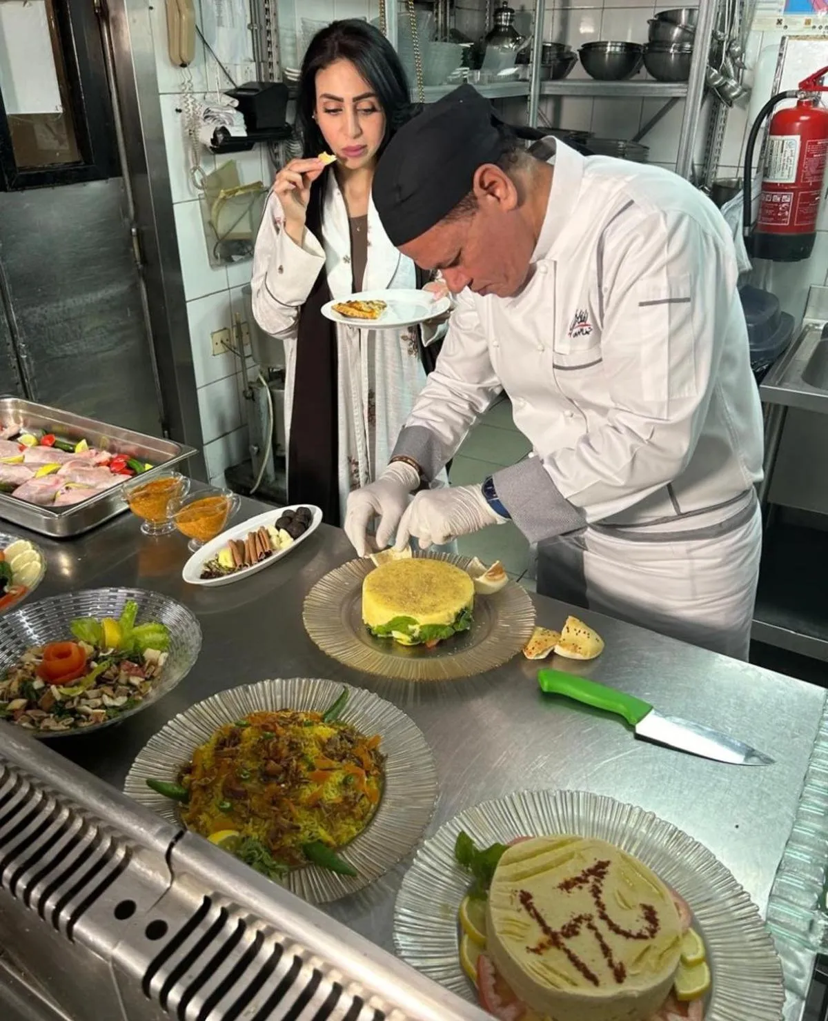 Food and drinks in Continent Al Waha Hotel Riyad