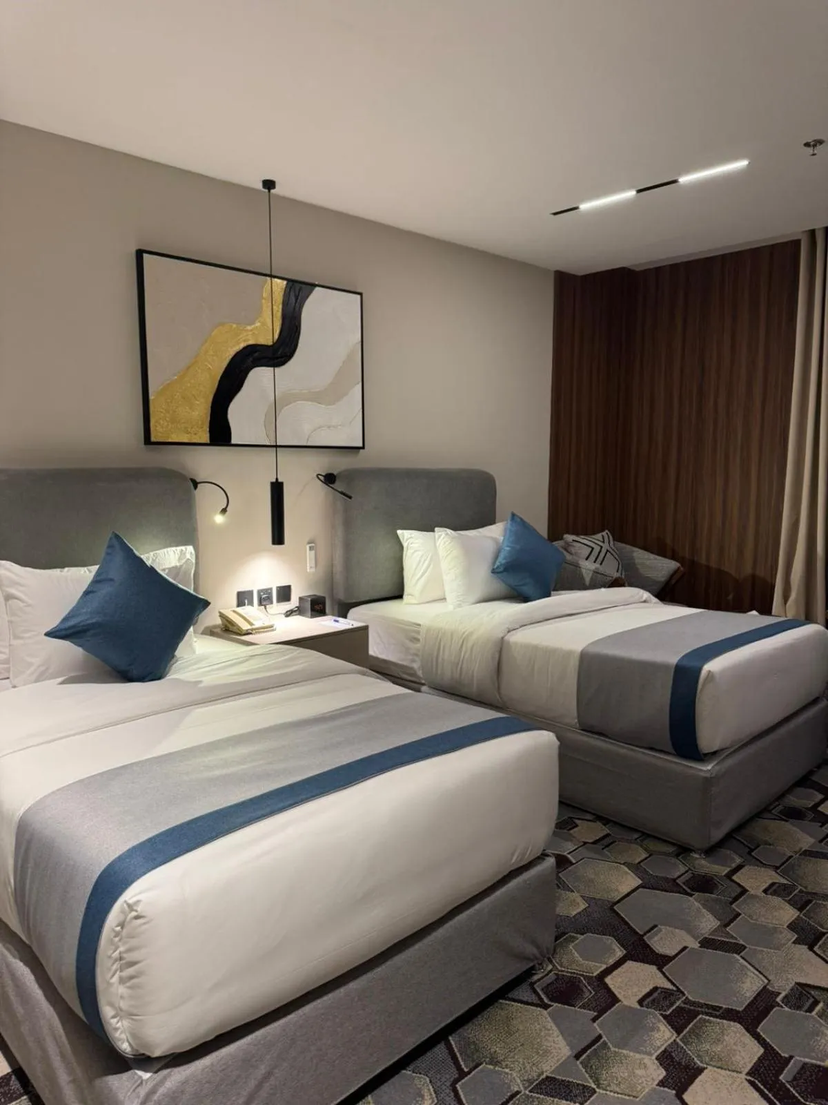 Bedroom, Bed in Continent Al Waha Hotel Riyad