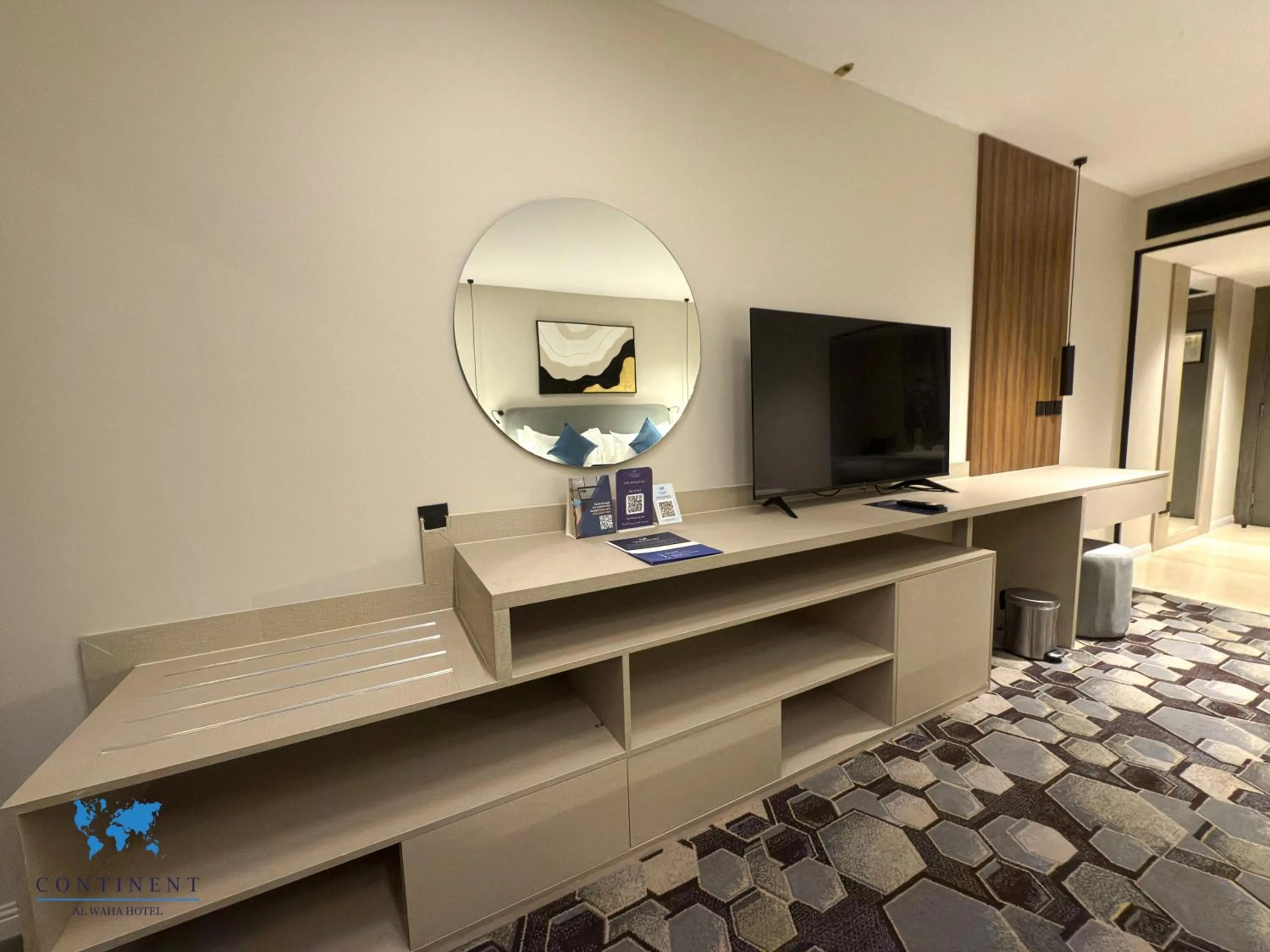 TV and multimedia in Continent Al Waha Hotel Riyad