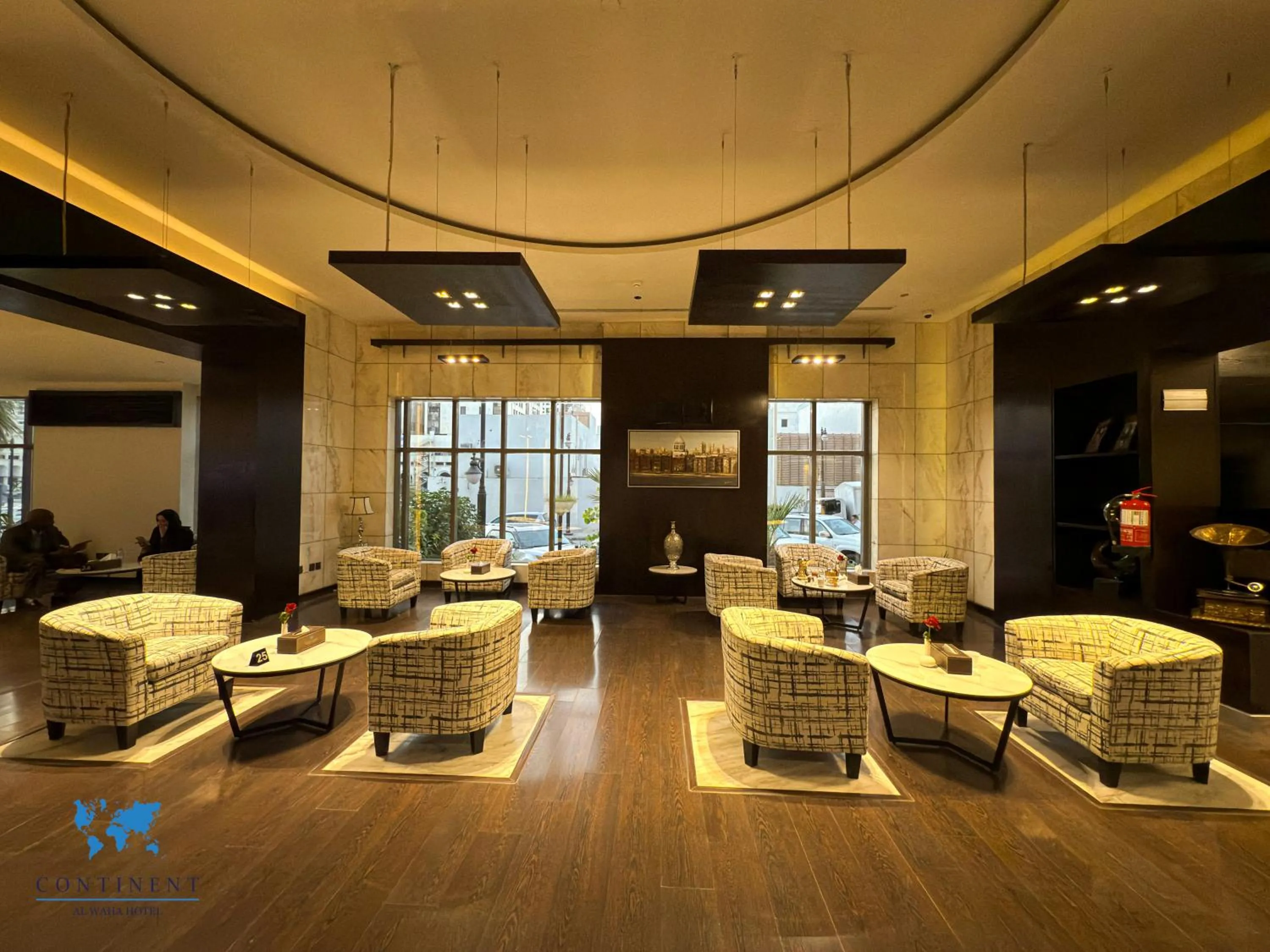 Seating area in Continent Al Waha Hotel Riyad