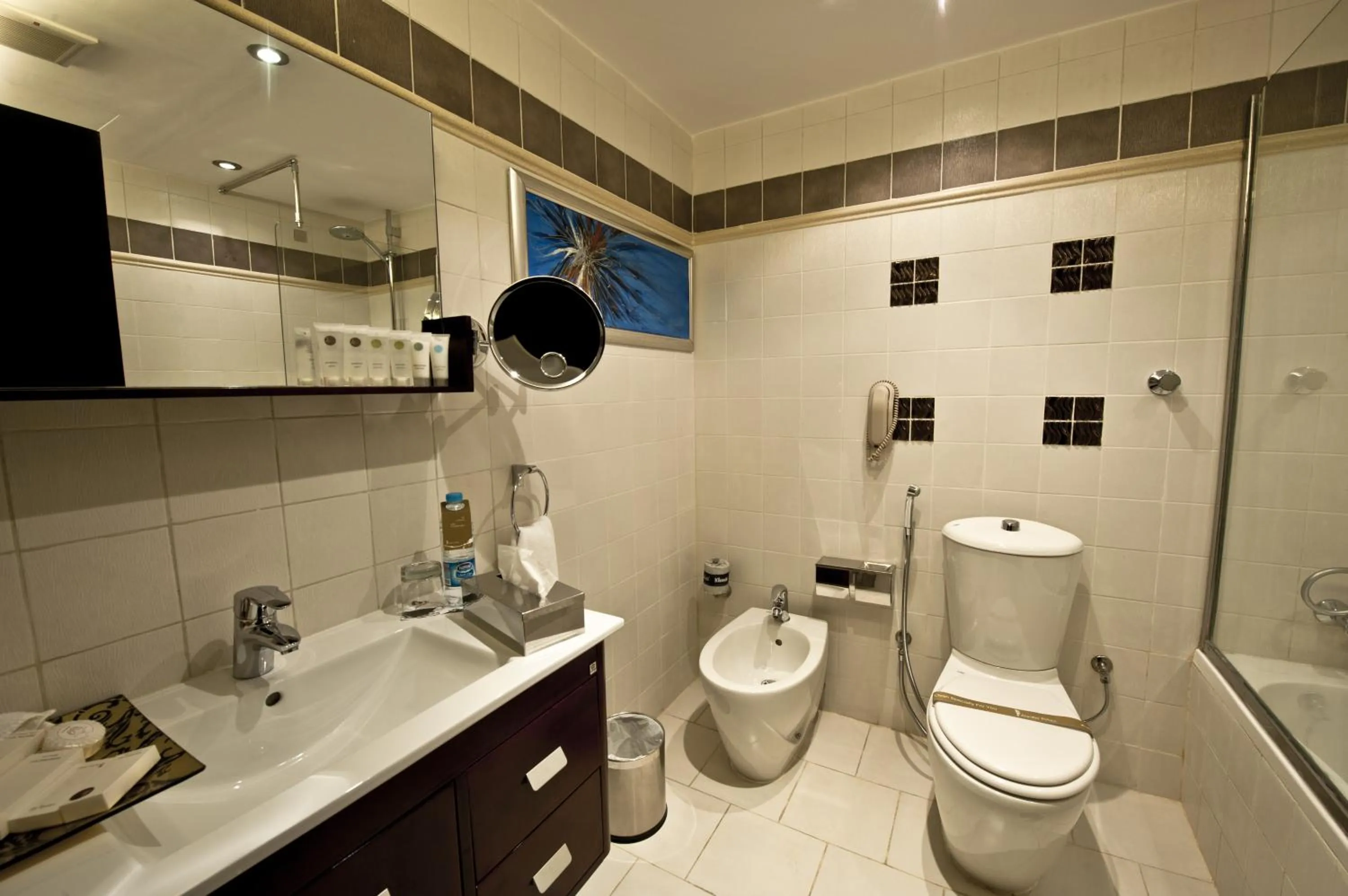 Bathroom in Continent Al Waha Hotel Riyad