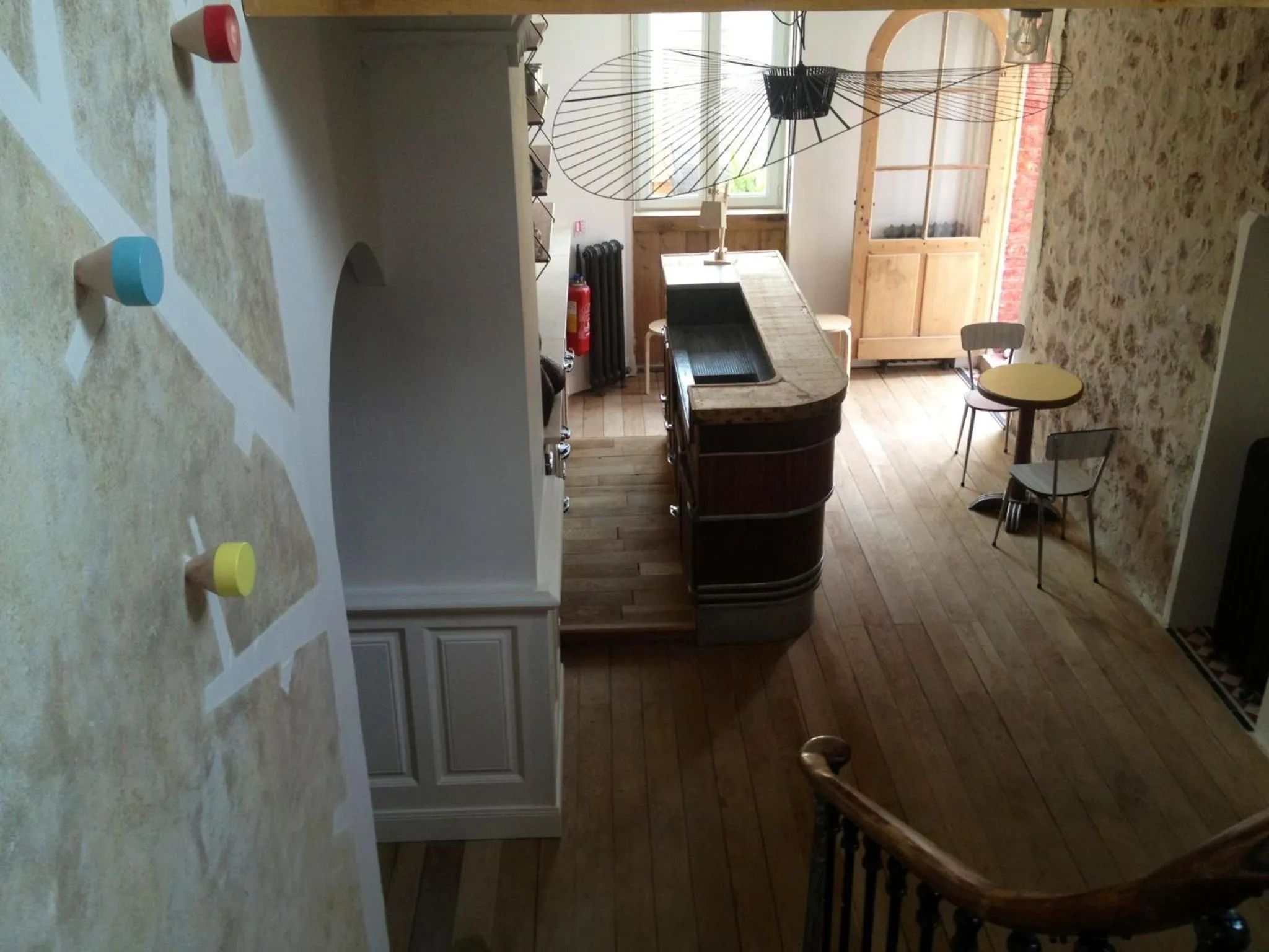 Decorative detail in Hôtel de la Pinède