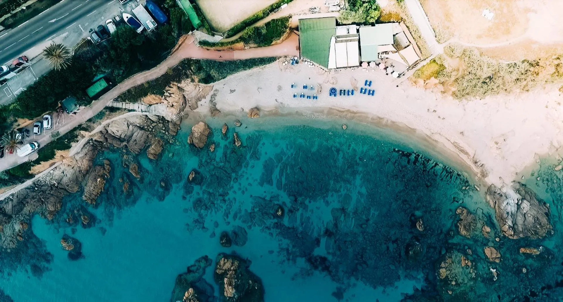 Bird's eye view in Hôtel Cala di Sole