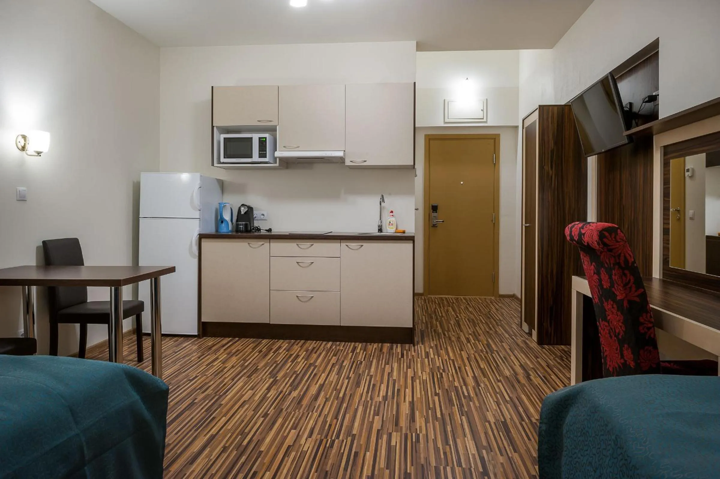 Kitchen or kitchenette in Pirita Beach Apartments & SPA