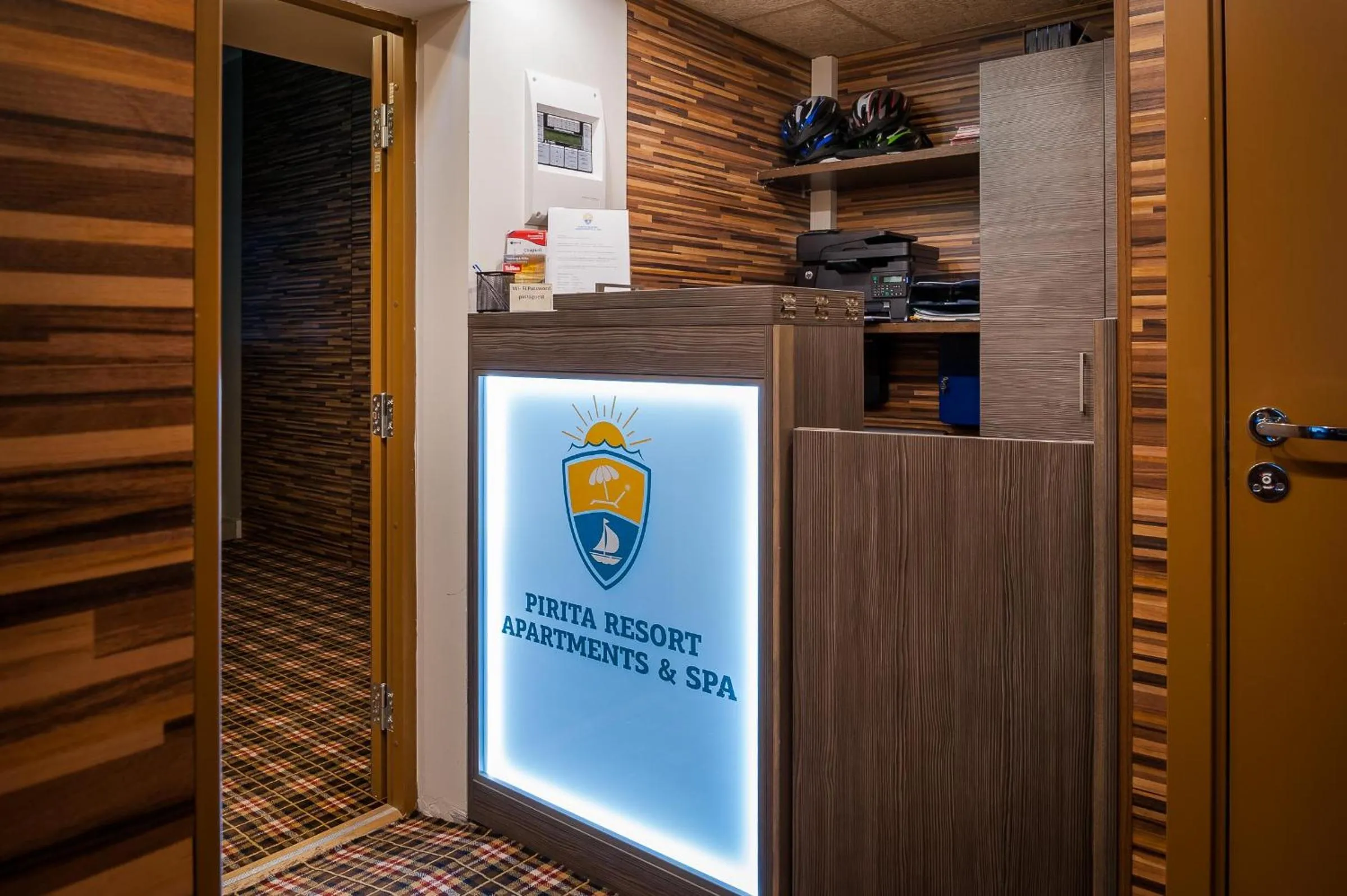 Property logo or sign in Pirita Beach Apartments & SPA