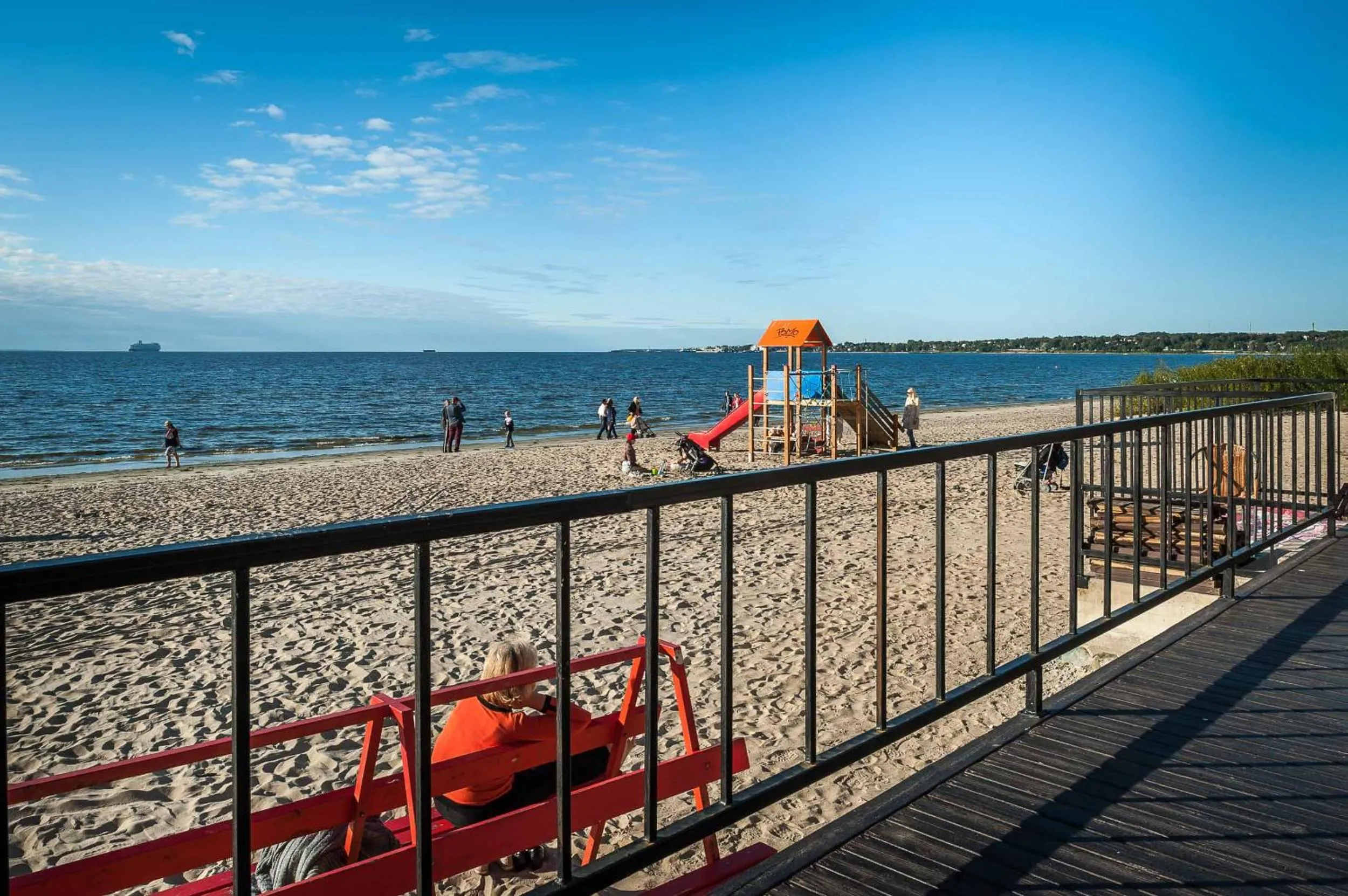 Beach in Pirita Beach Apartments & SPA