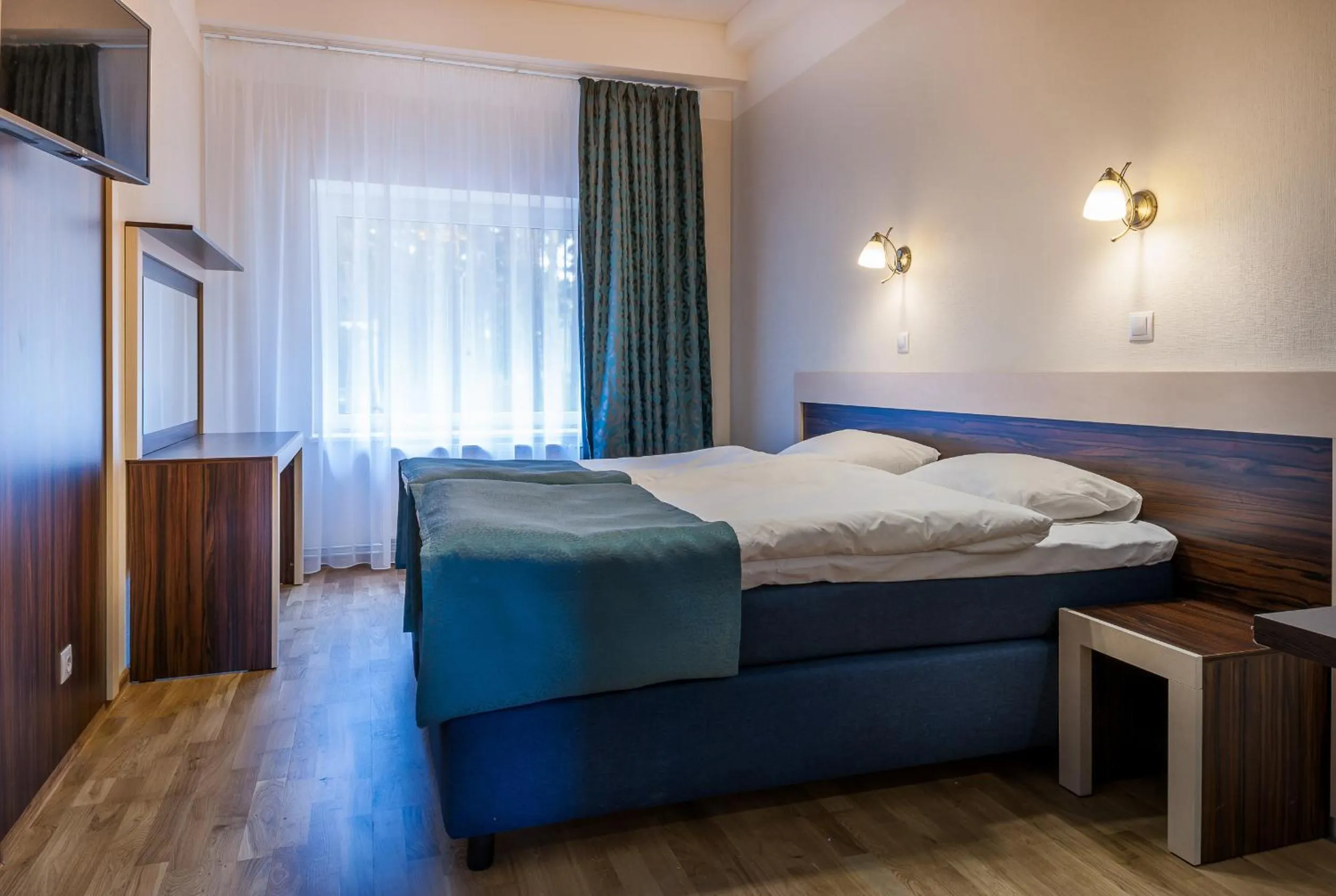 Bed in Pirita Beach Apartments & SPA