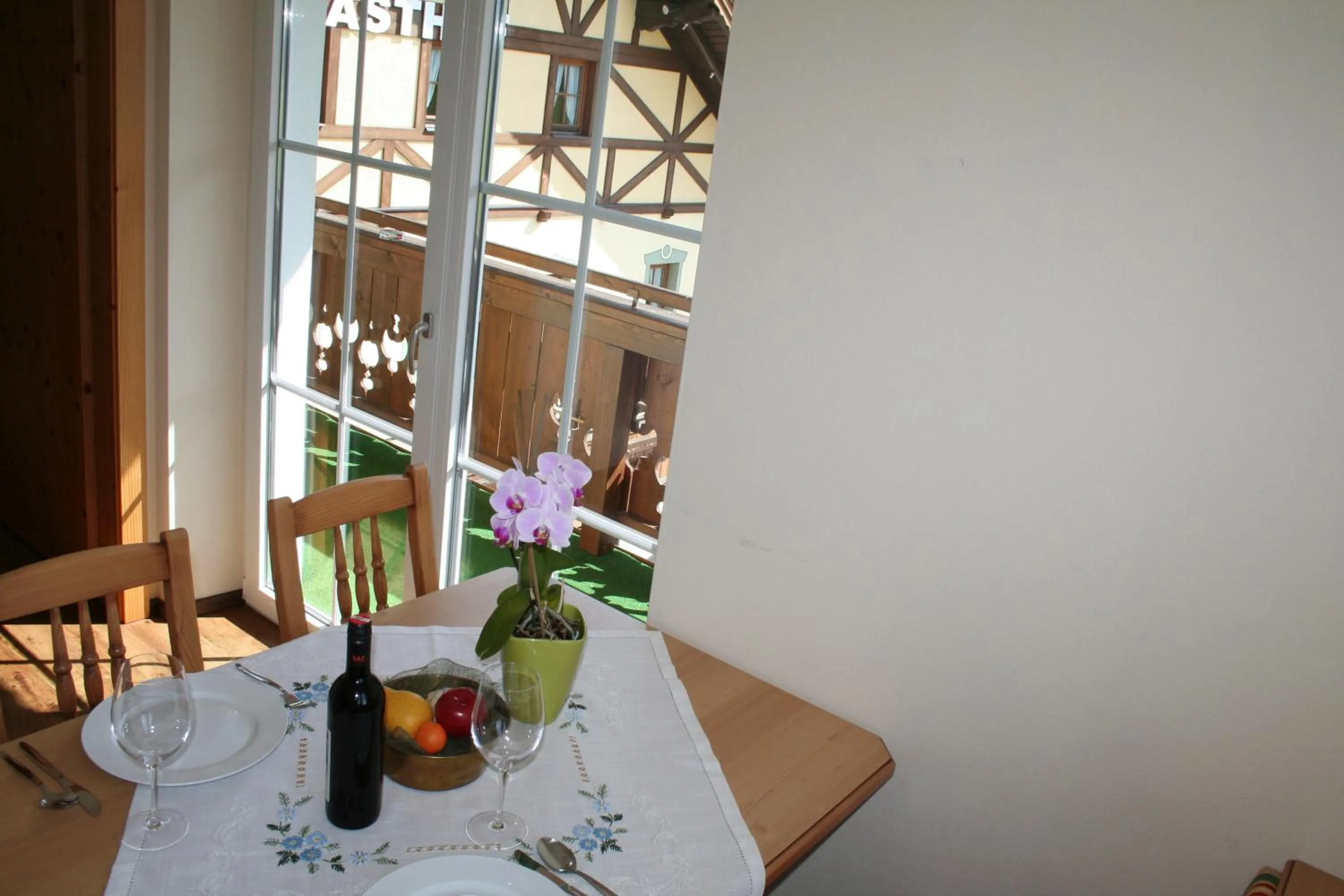 Balcony/Terrace in Hotel Gasthof Schweizerhaus