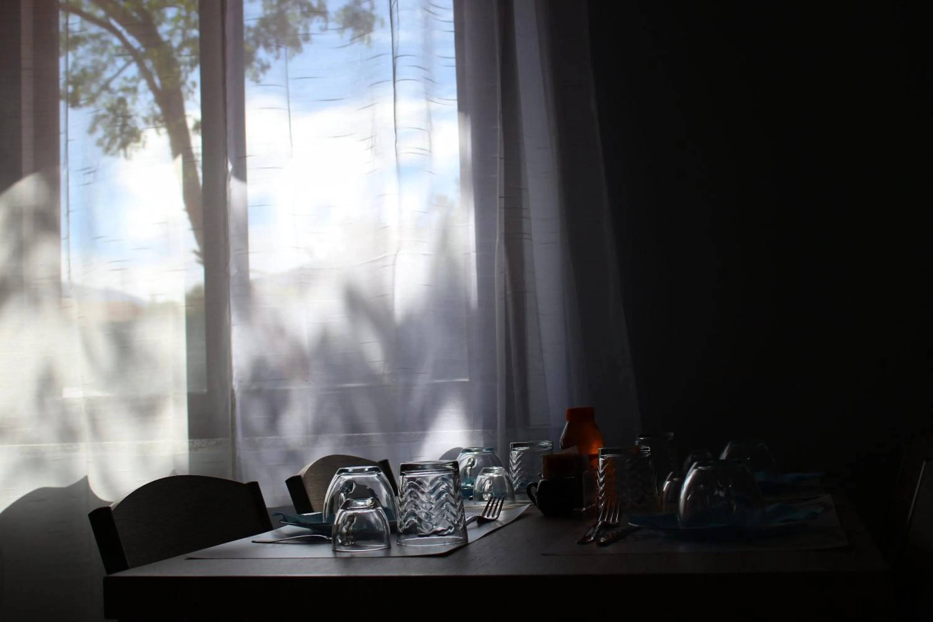 Dining area in B&B La Cantoniera