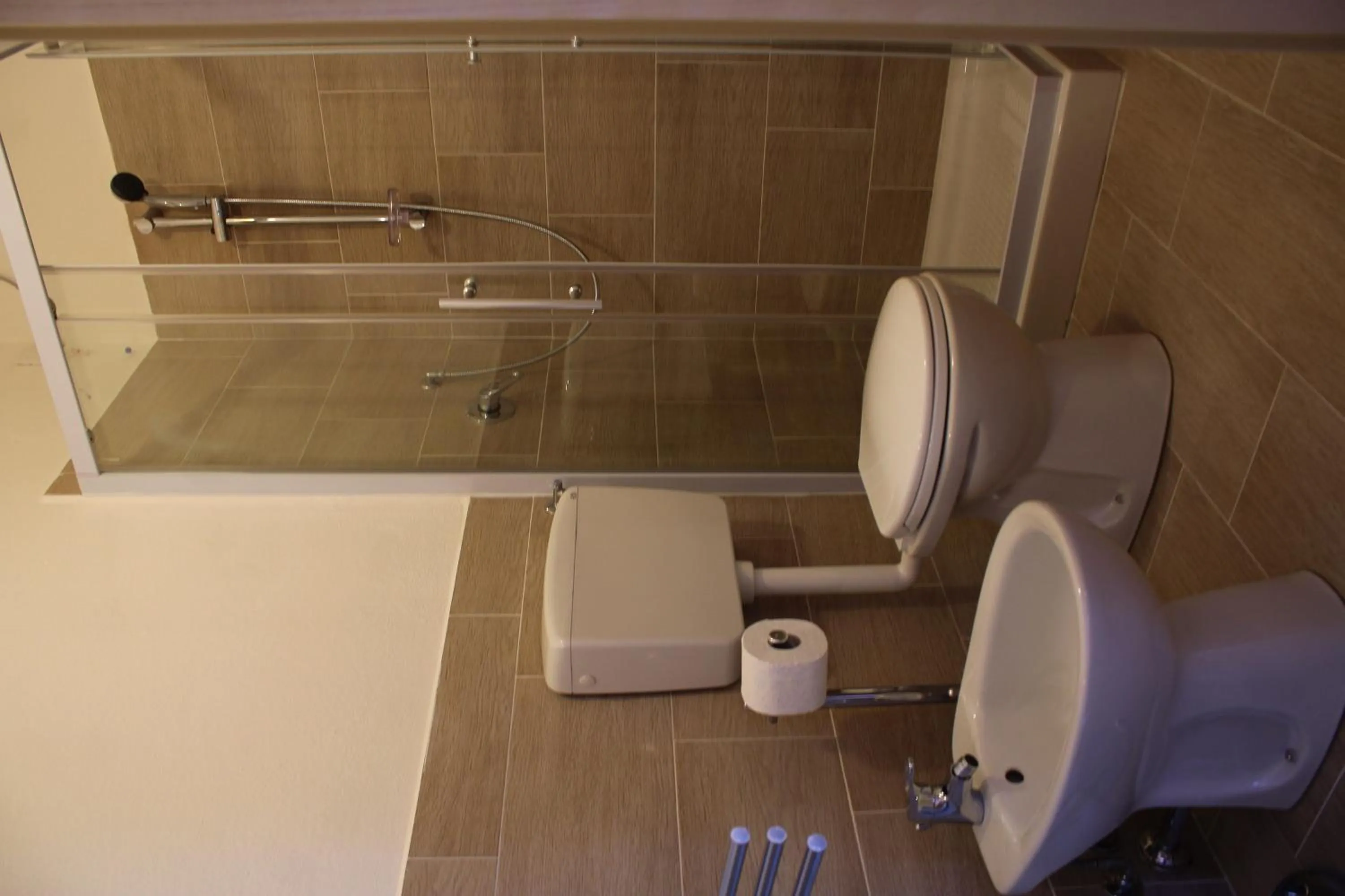 Bathroom in B&B La Cantoniera