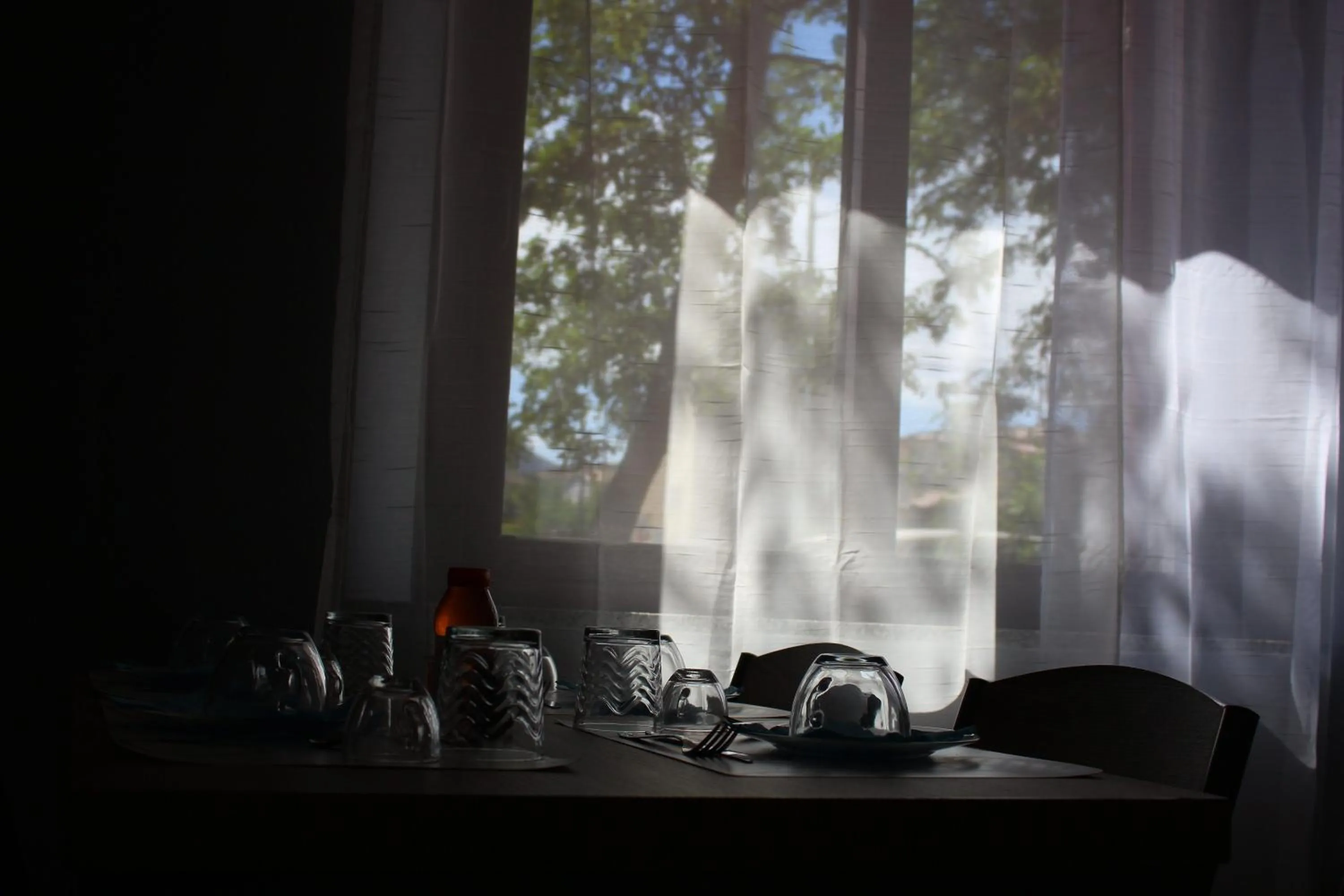Dining area in B&B La Cantoniera