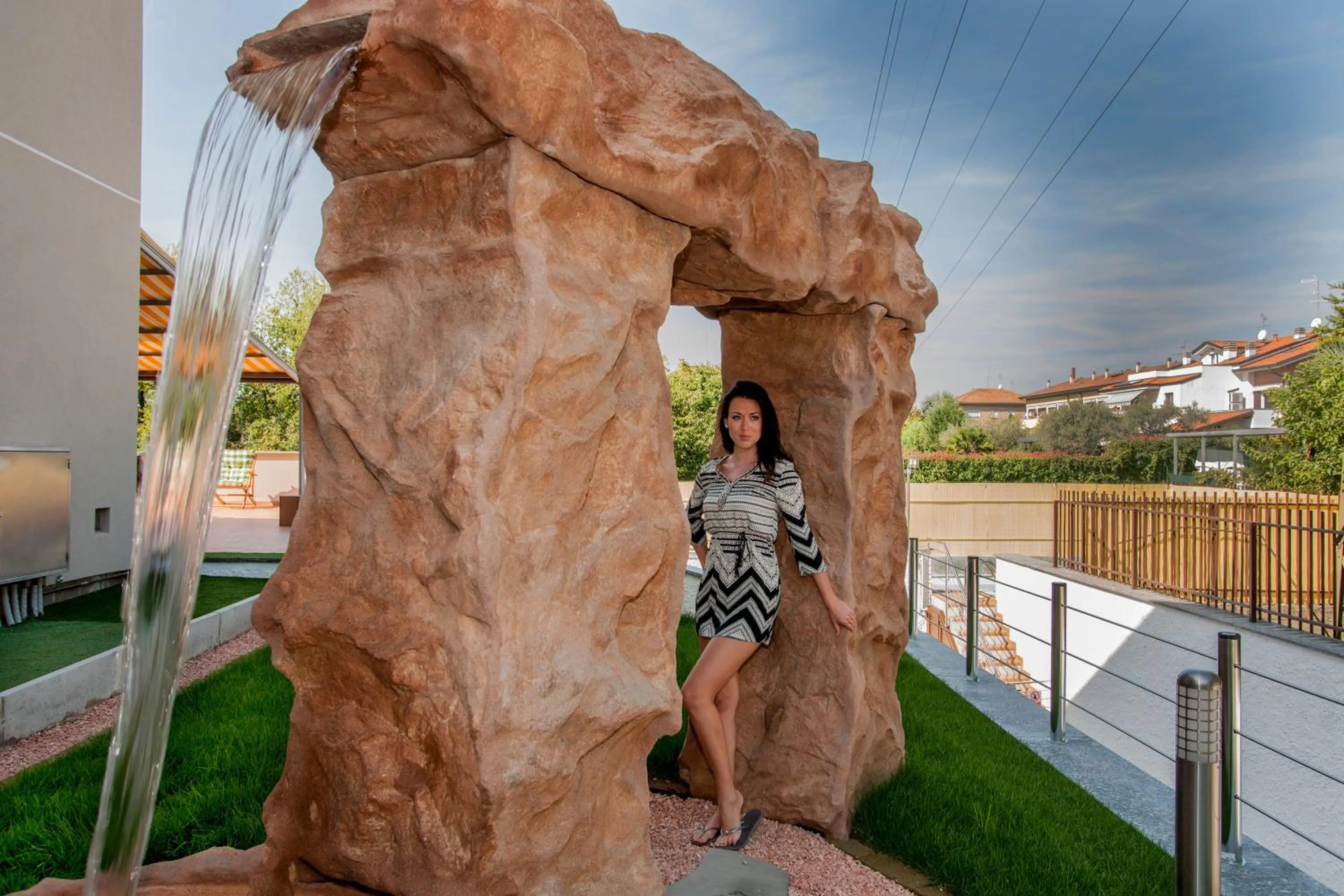 Garden in B&B Villa Aurora