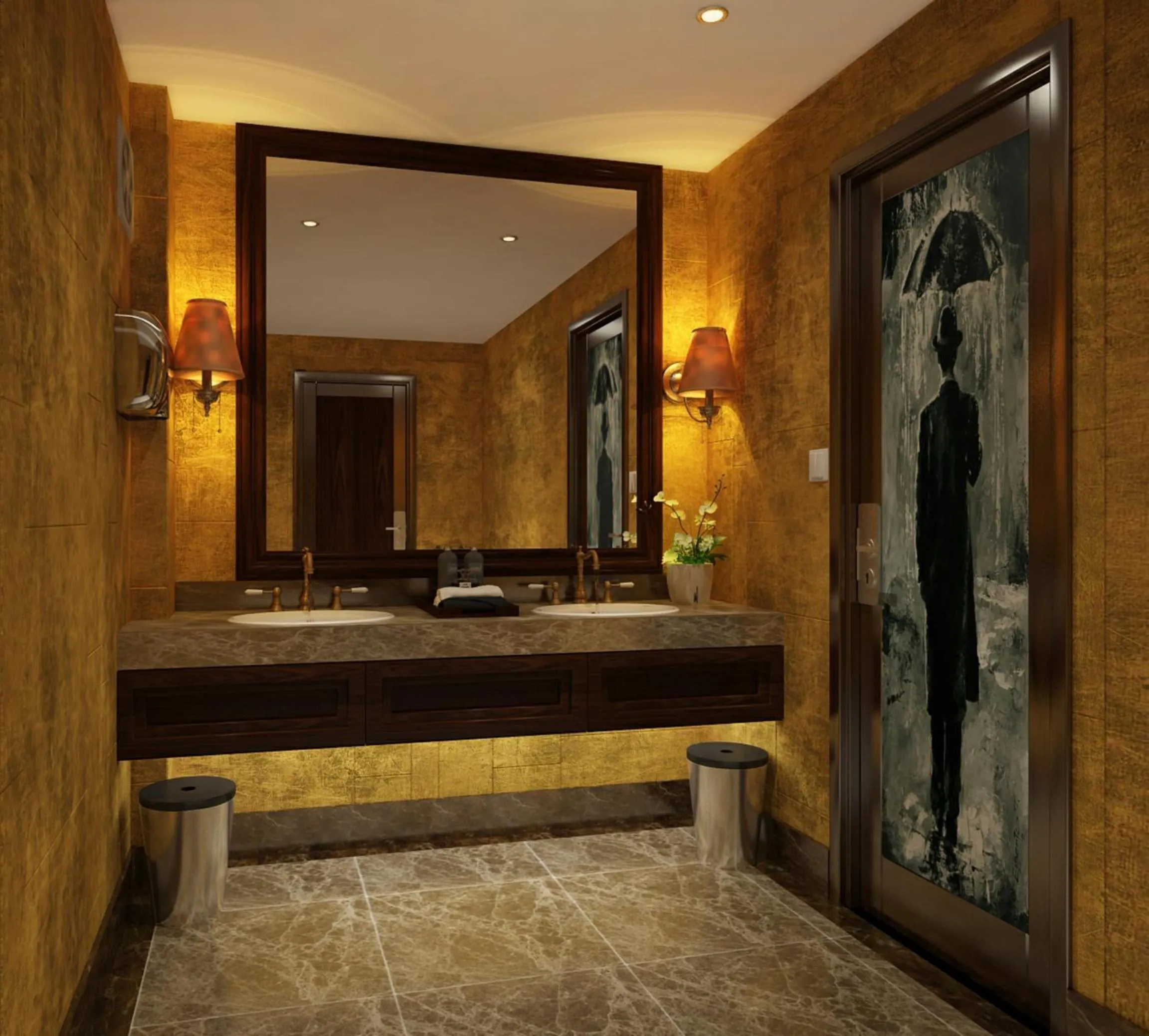 Area and facilities in The Scarlett Boutique Hotel