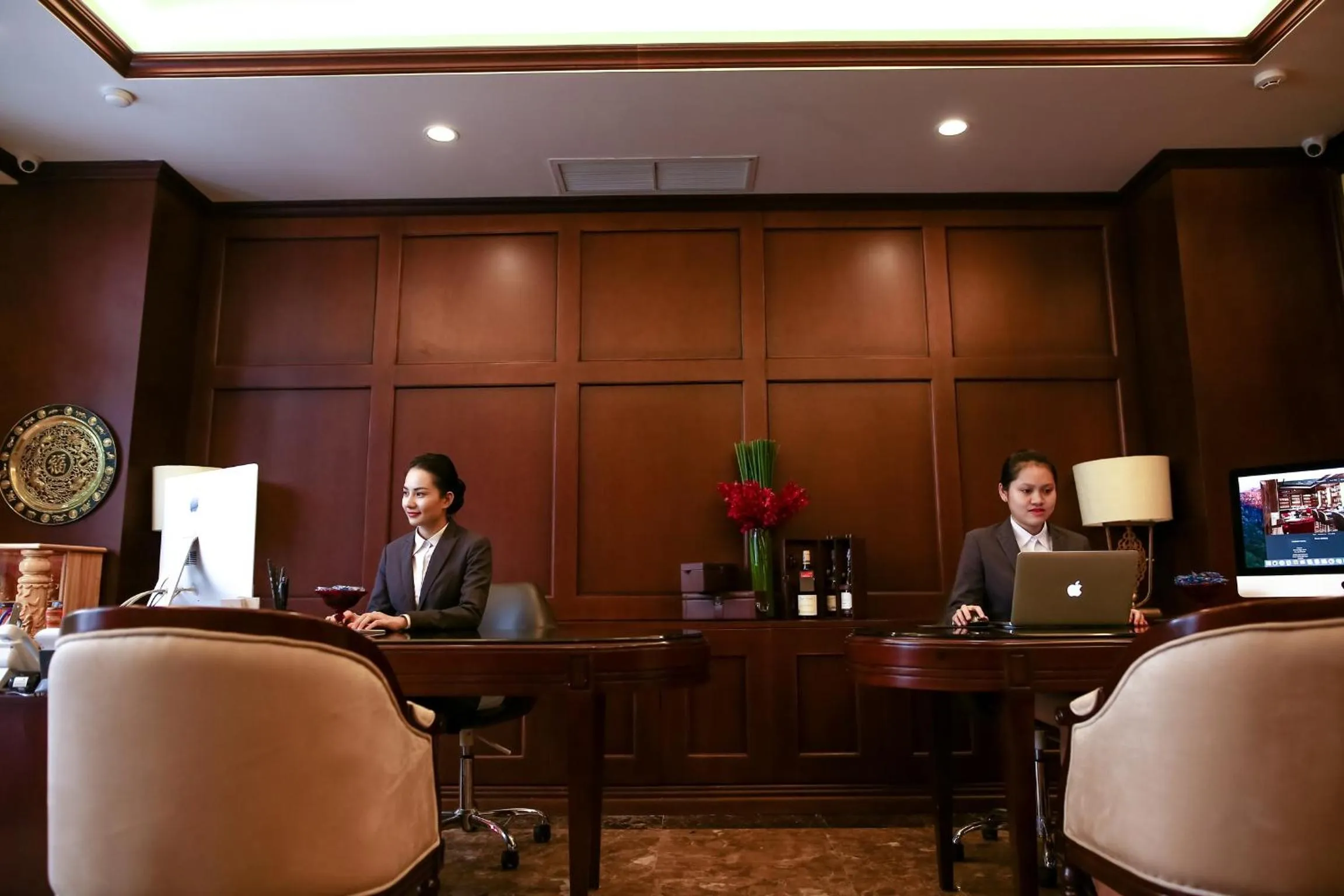 Lobby or reception in The Scarlett Boutique Hotel