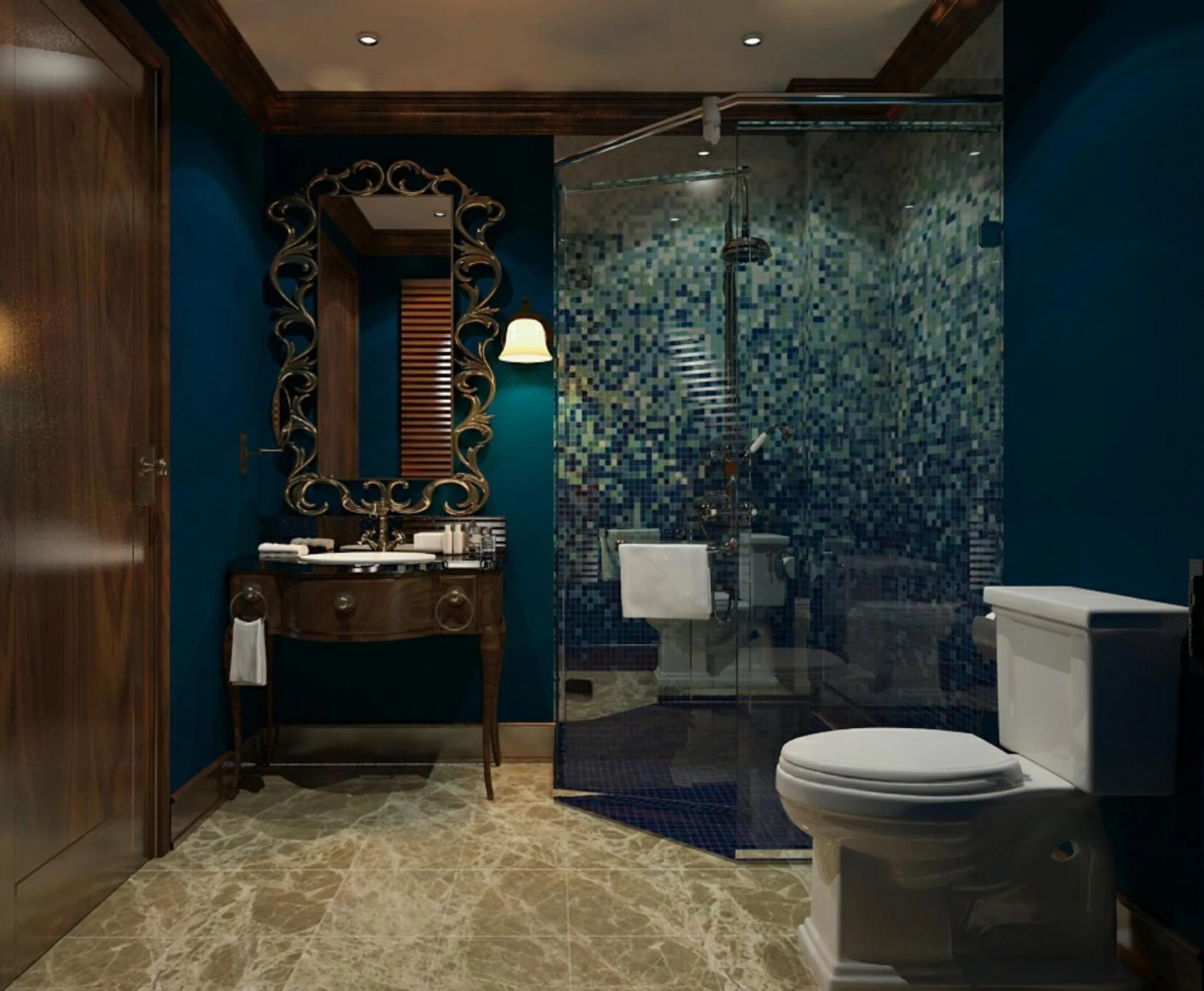 Bathroom in The Scarlett Boutique Hotel