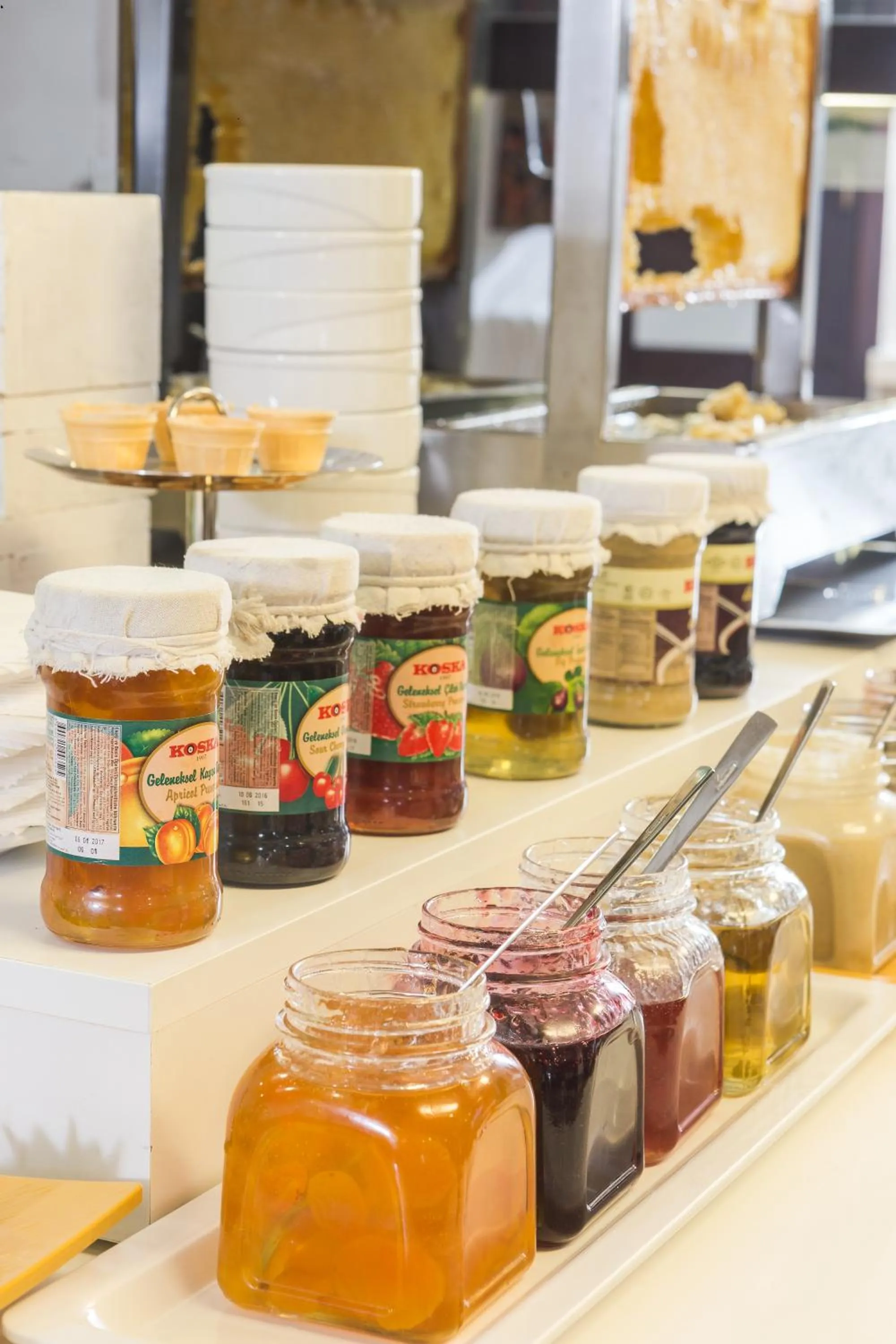 Buffet breakfast in Gazi Park Hotel