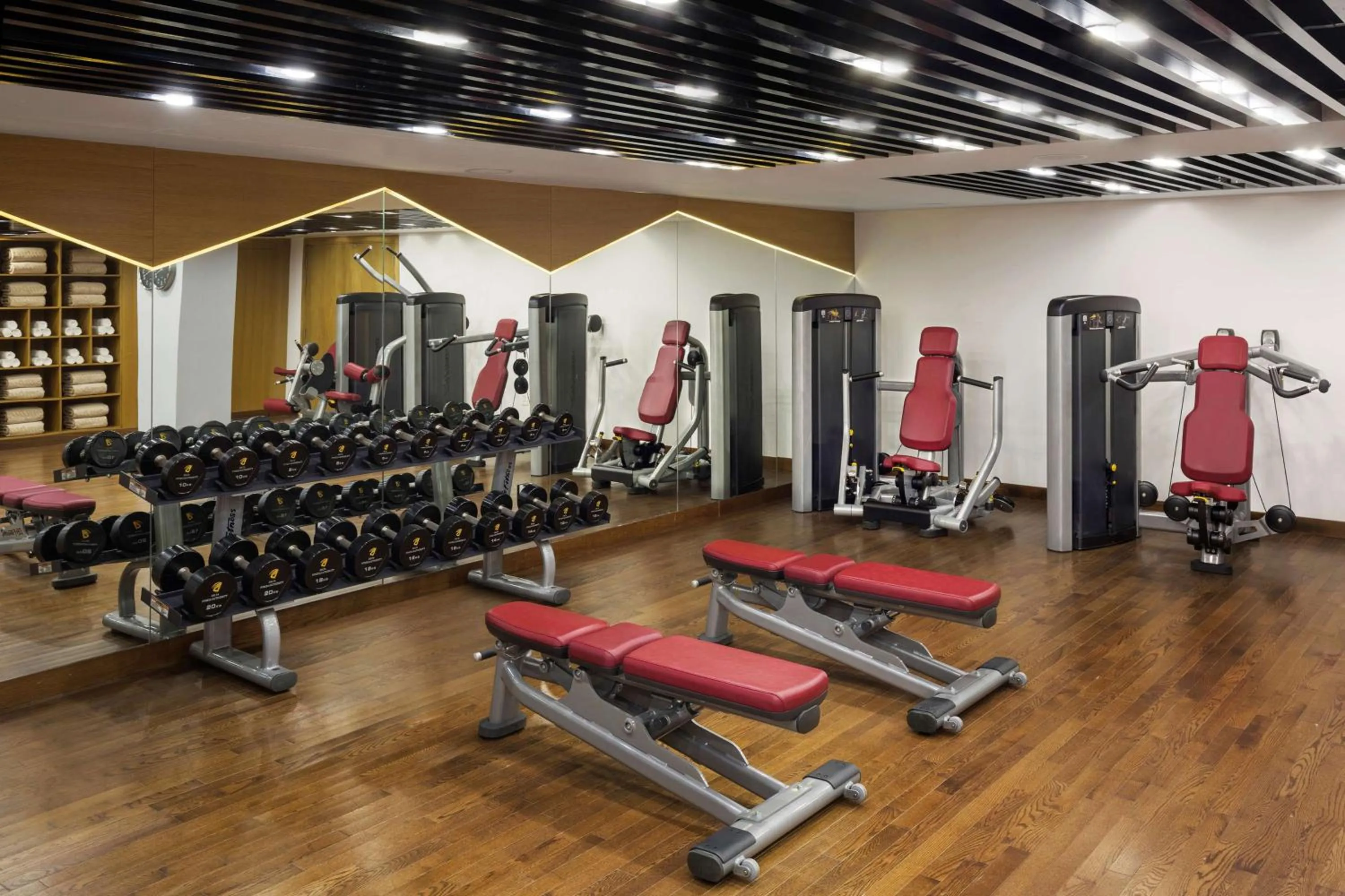 Fitness centre/facilities in Kempinski Al Othman Hotel Al Khobar
