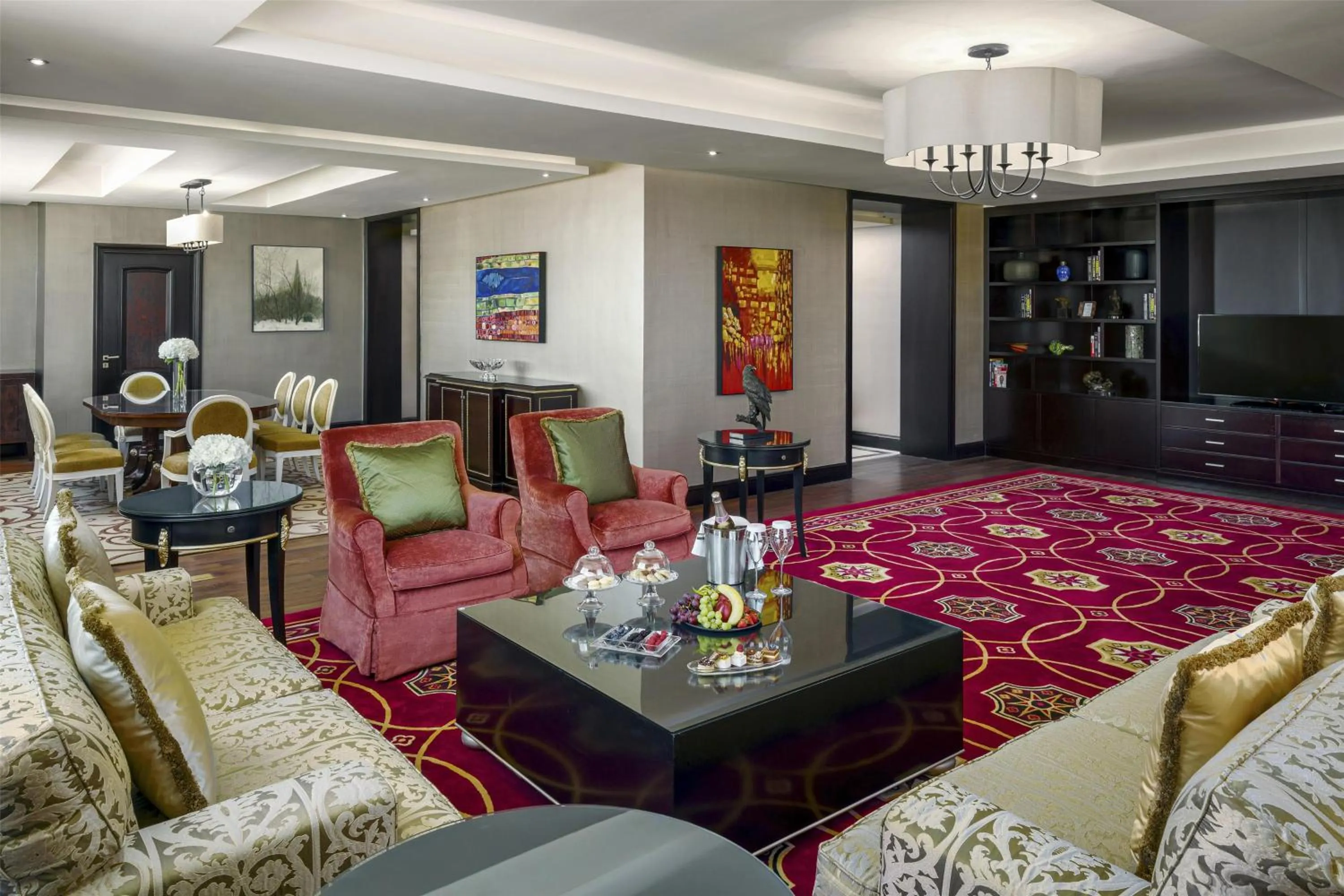 Living room in Kempinski Al Othman Hotel Al Khobar