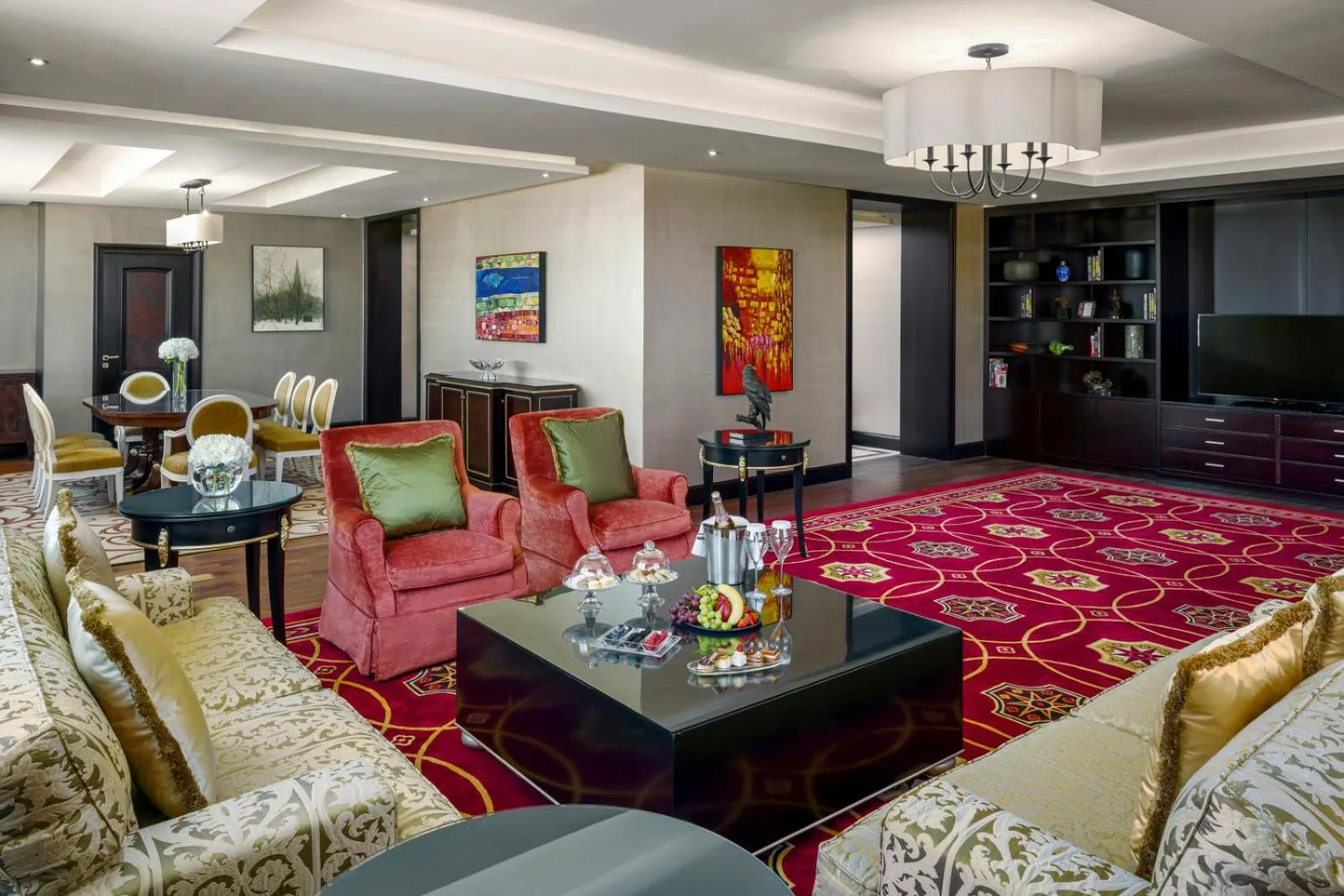 Living room in Kempinski Al Othman Hotel Al Khobar