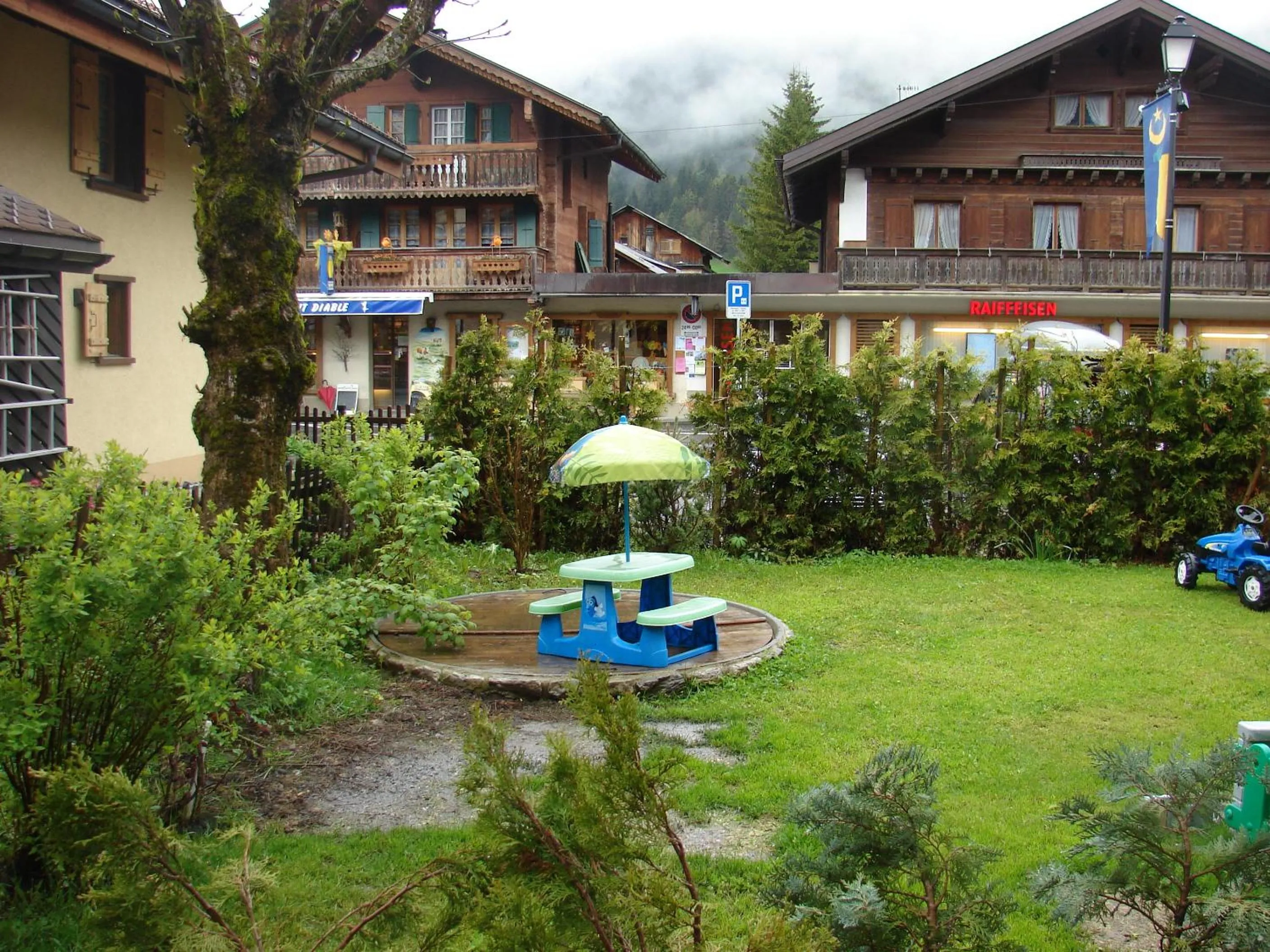 Patio in Auberge de la poste