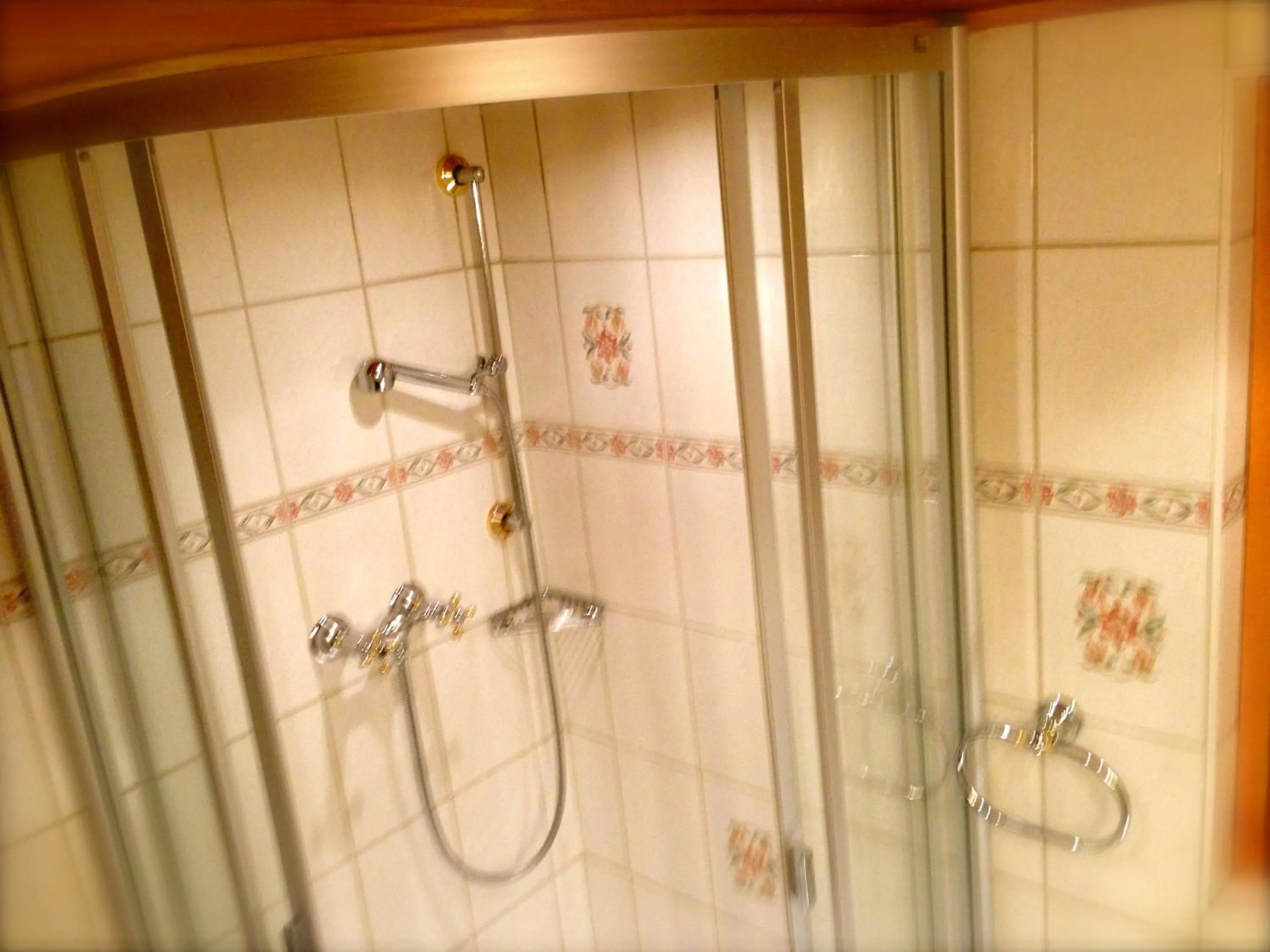 Shower in Auberge de la poste