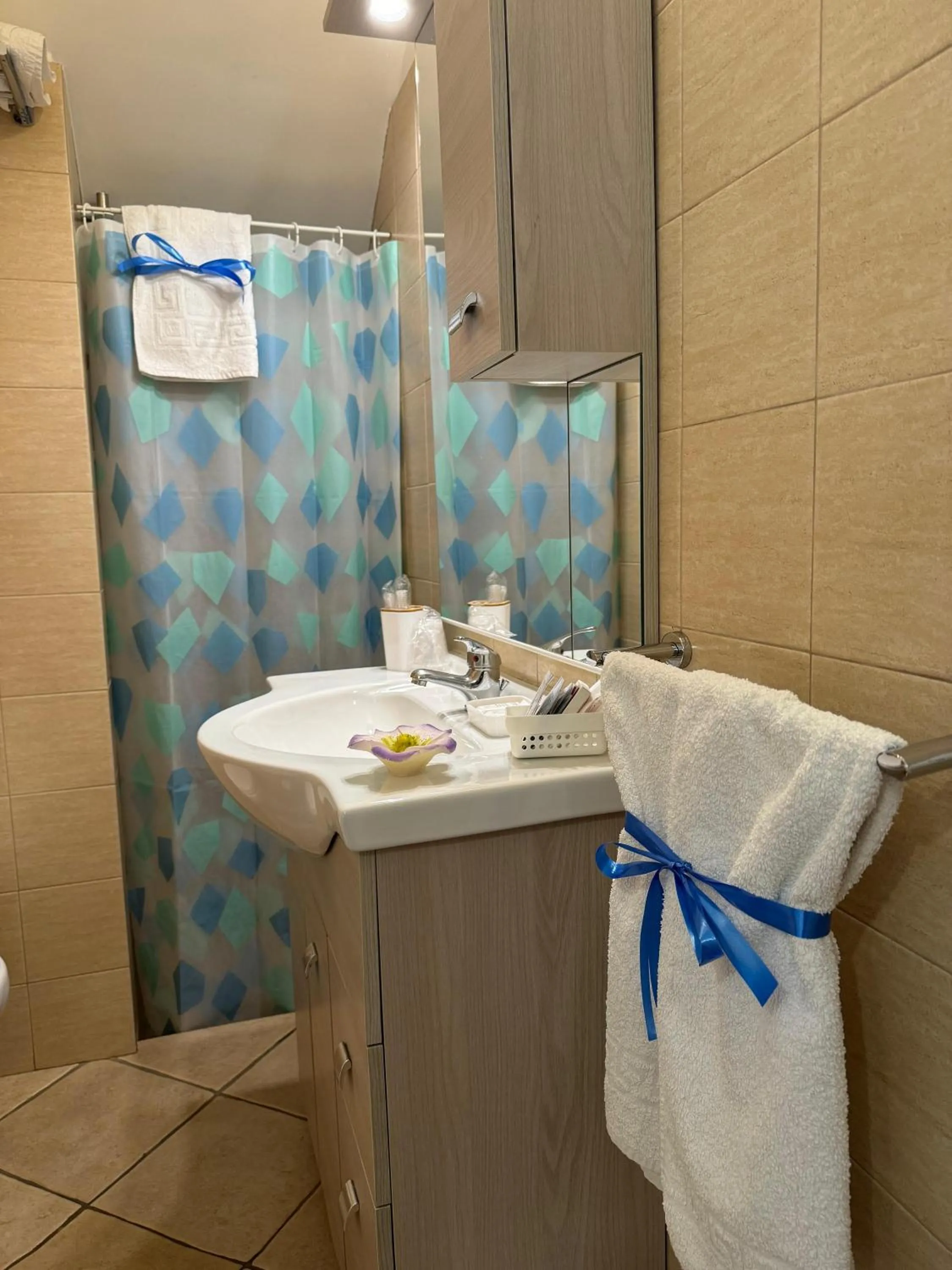 Shower in B&B Da Conte al Vicoletto