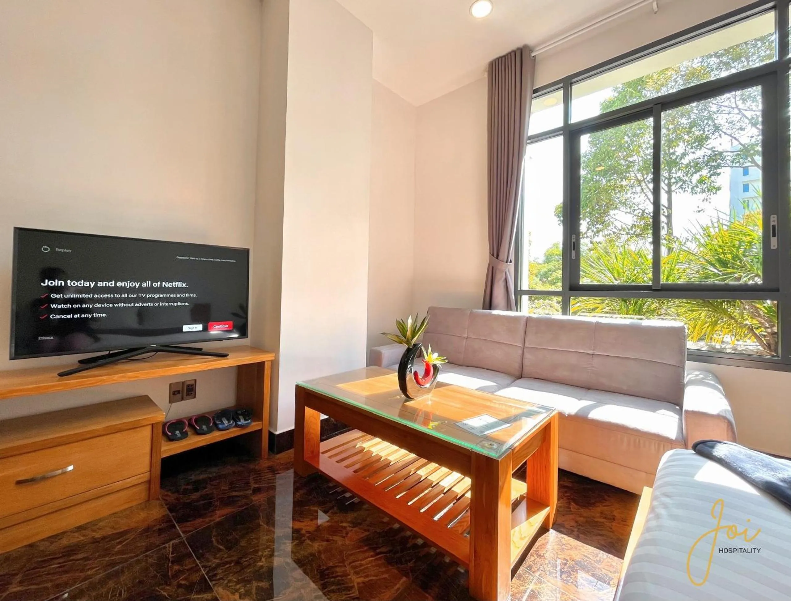 Living room in Kim Minh Apartment & Hotel