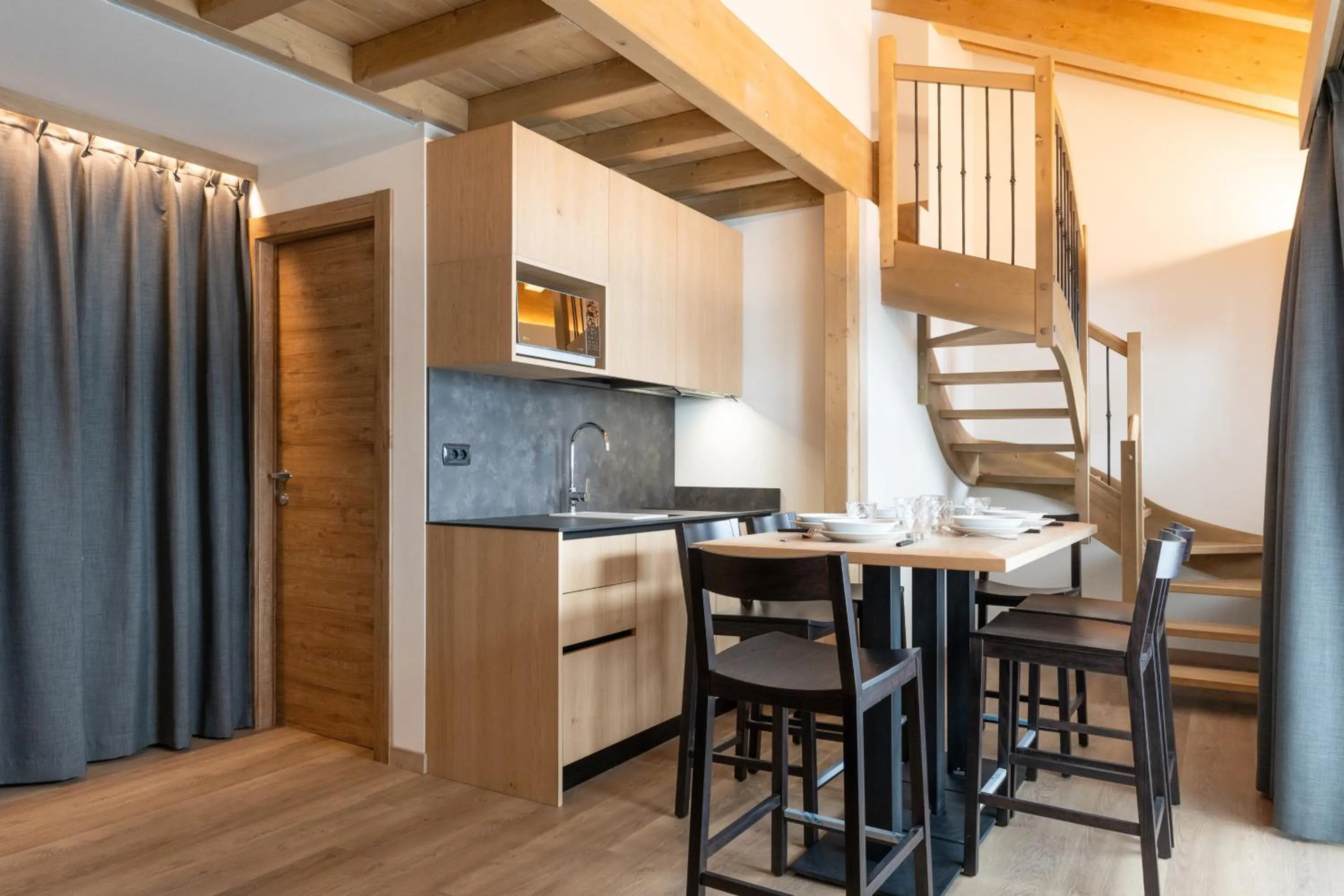 Kitchen or kitchenette in Residence Nevegall