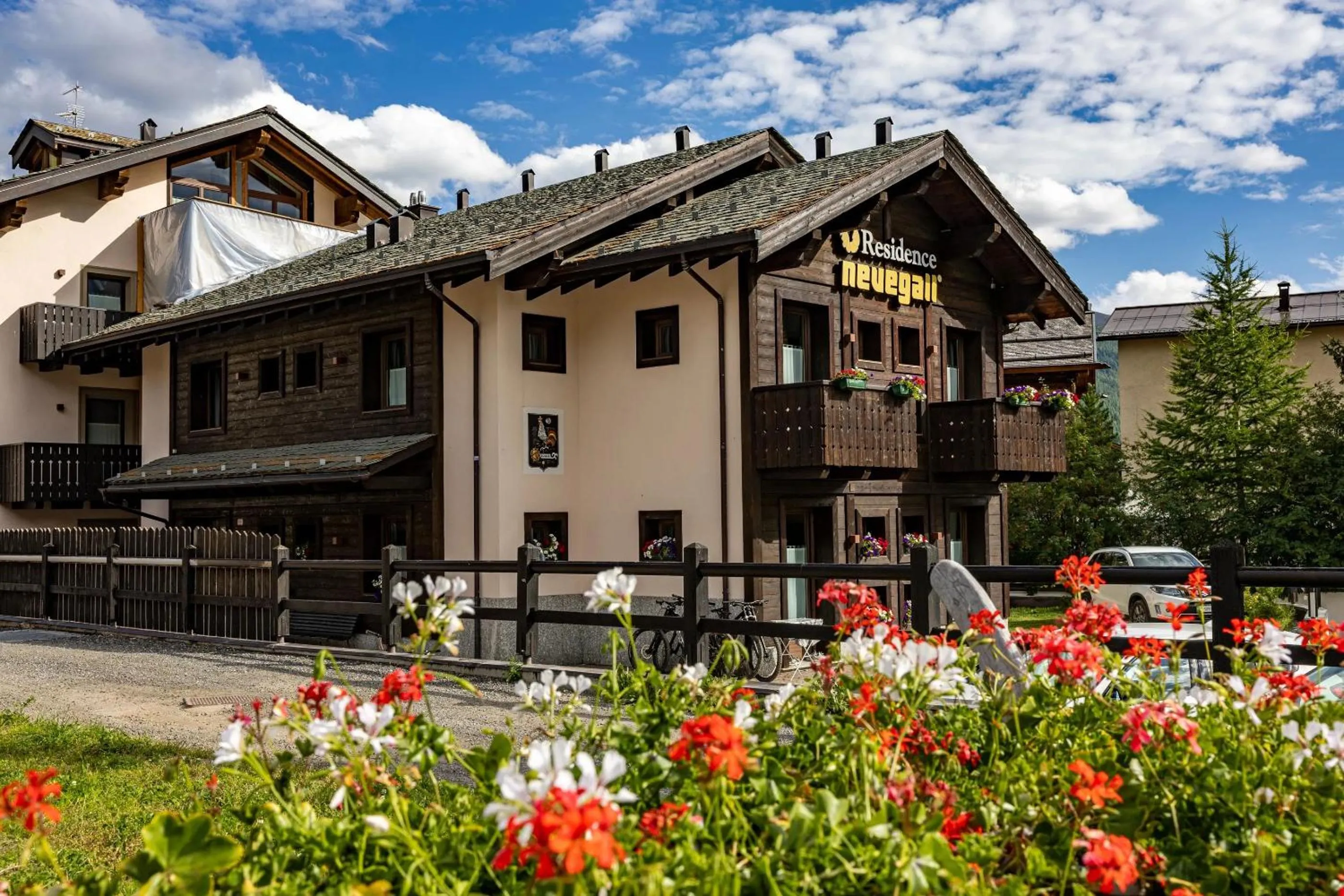 Property building in Residence Nevegall