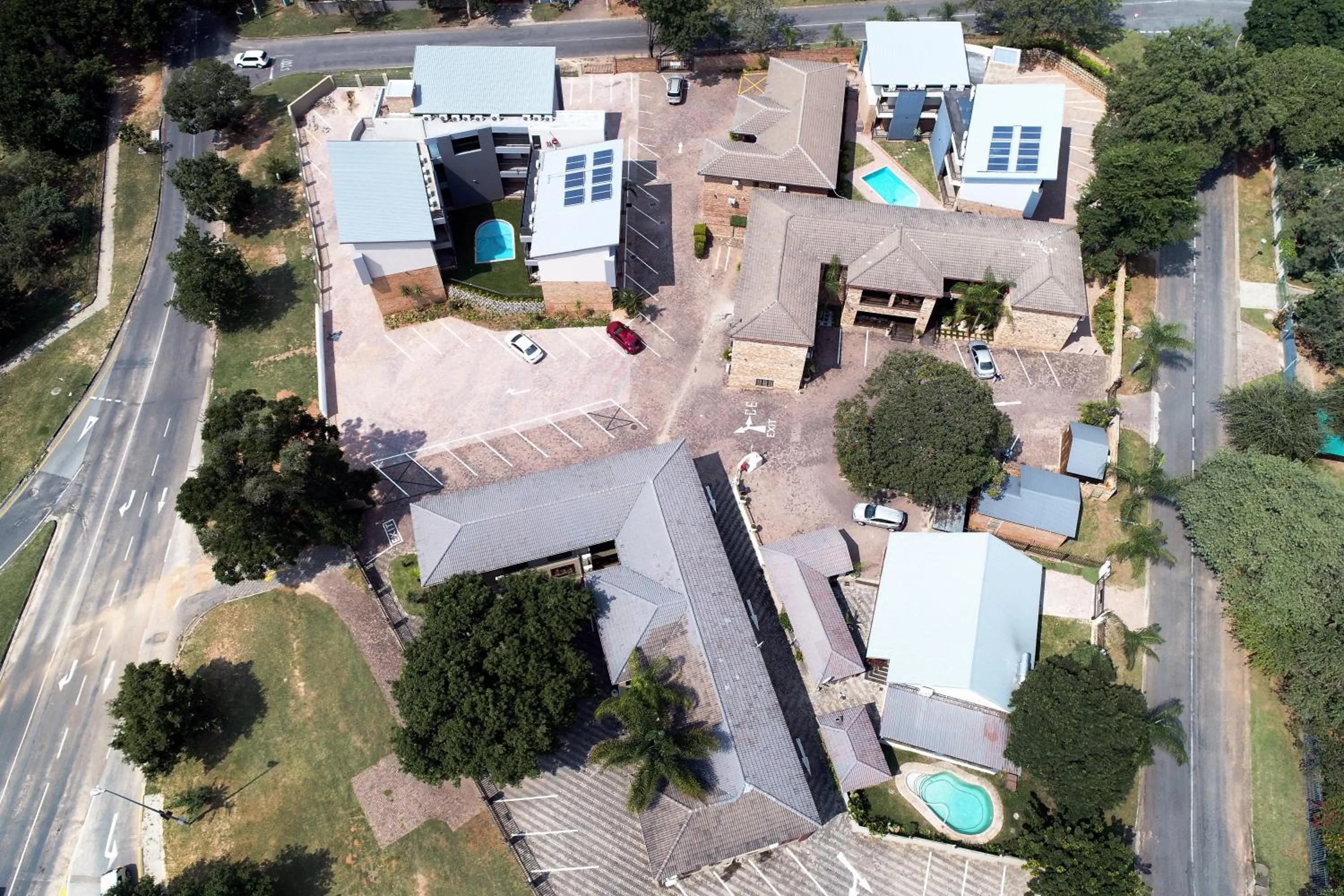 Bird's eye view in Nelspruit Lodge