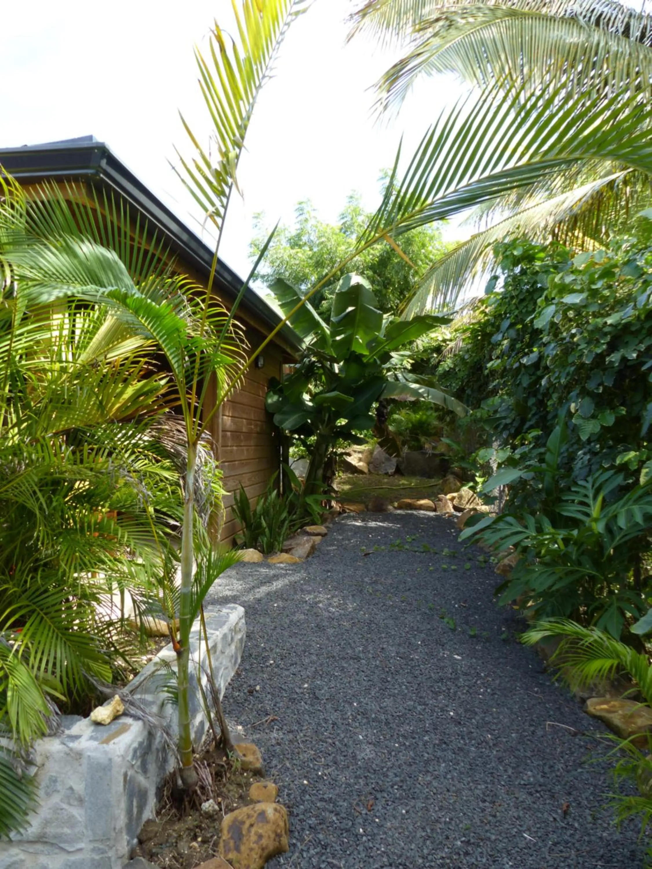 Facade/entrance in Iguana Ecolodge