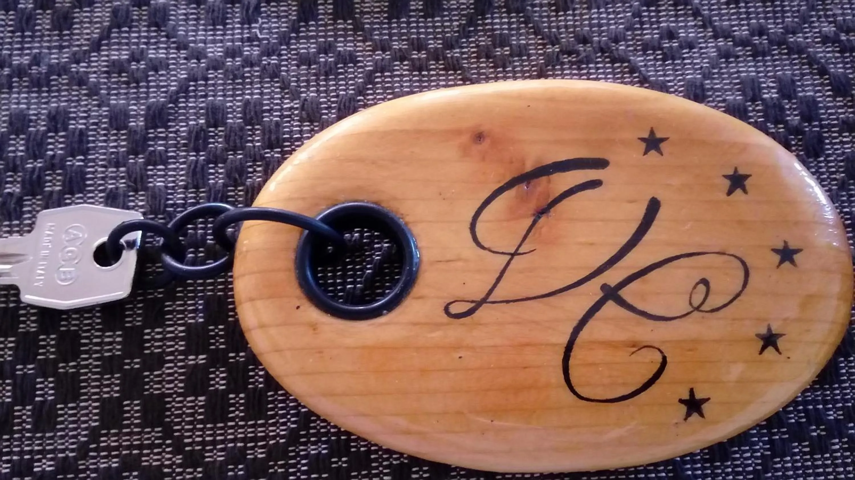 Decorative detail in Villa Corrias