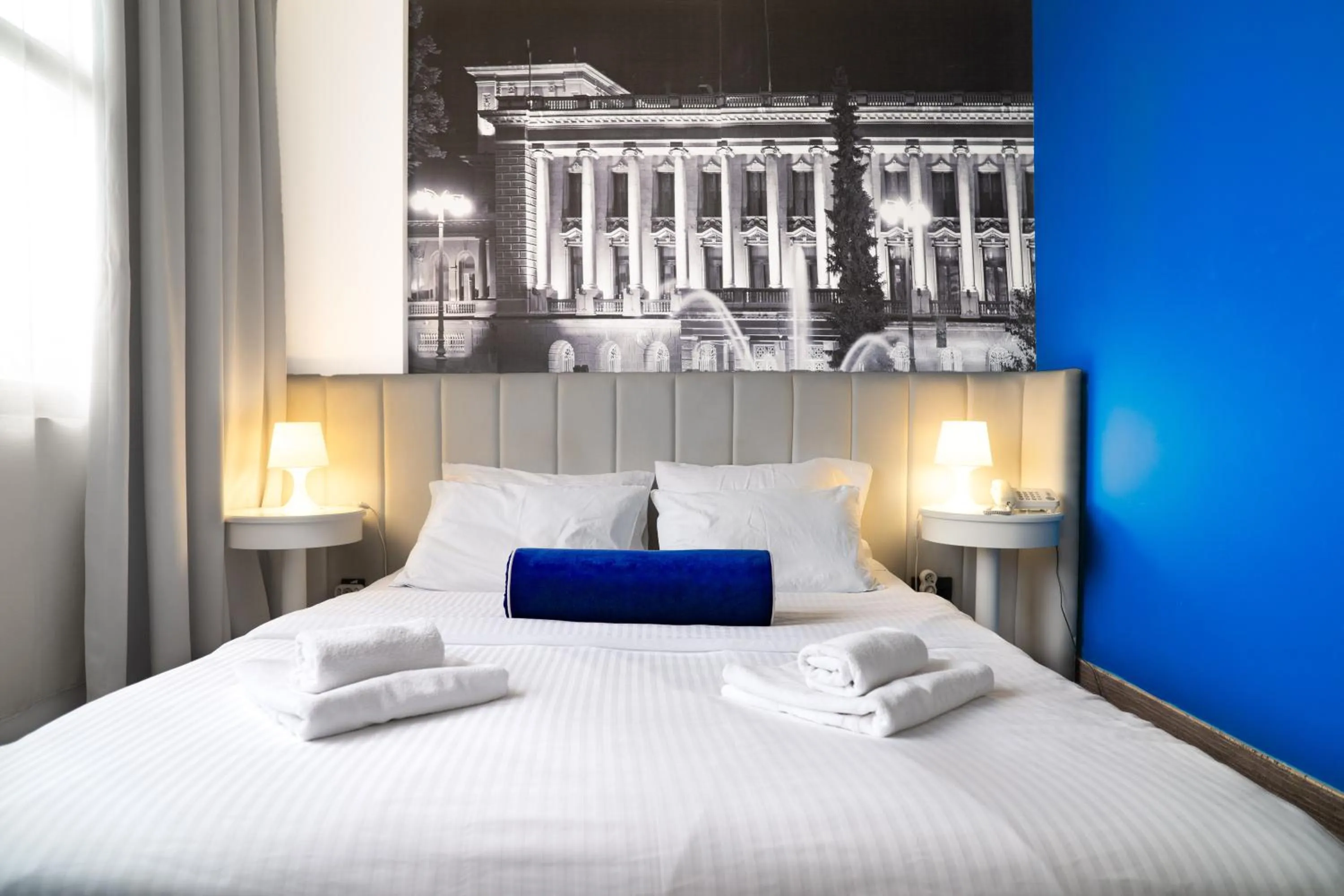 Bed in Hotel Passport