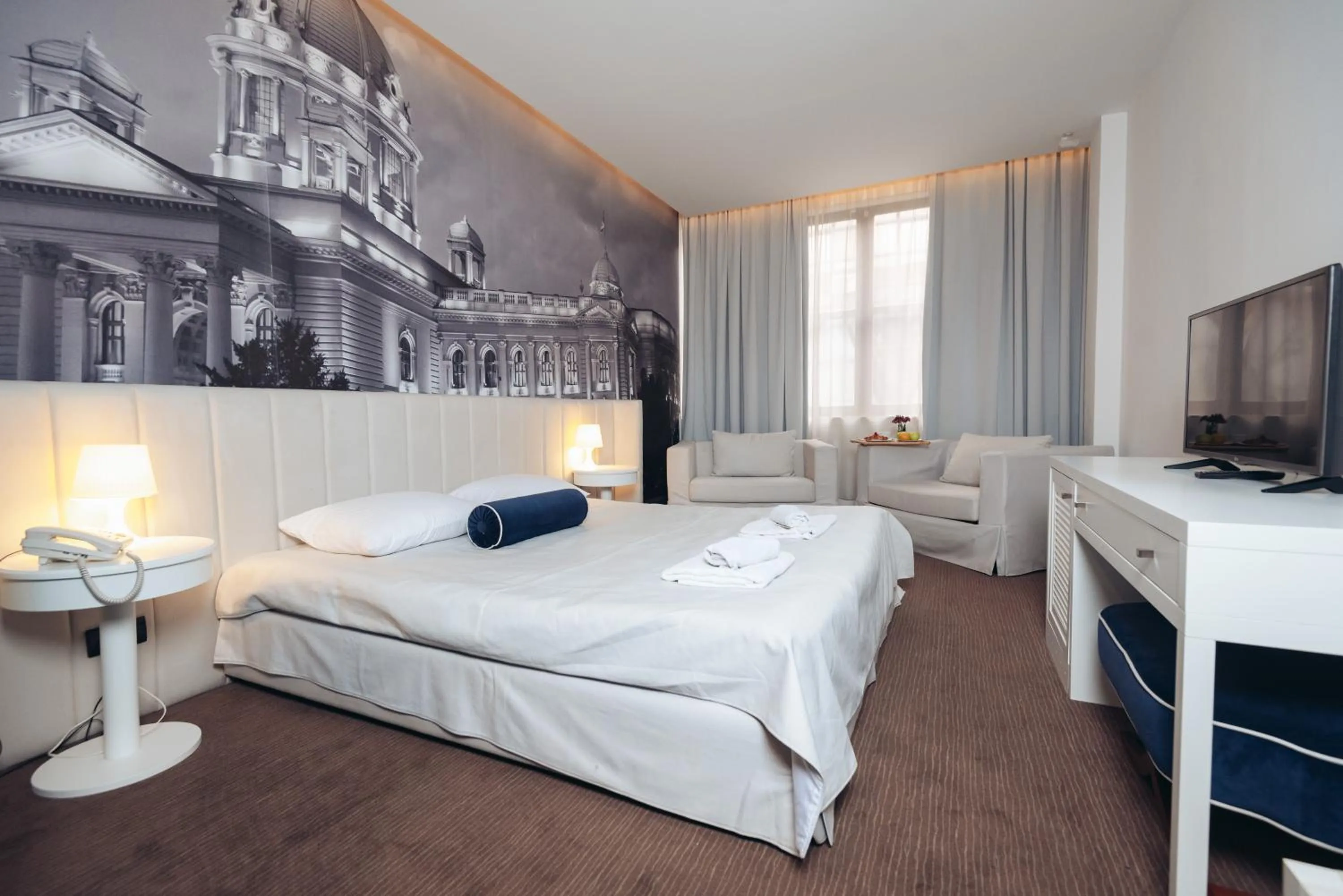 Photo of the whole room, Bed in Hotel Passport