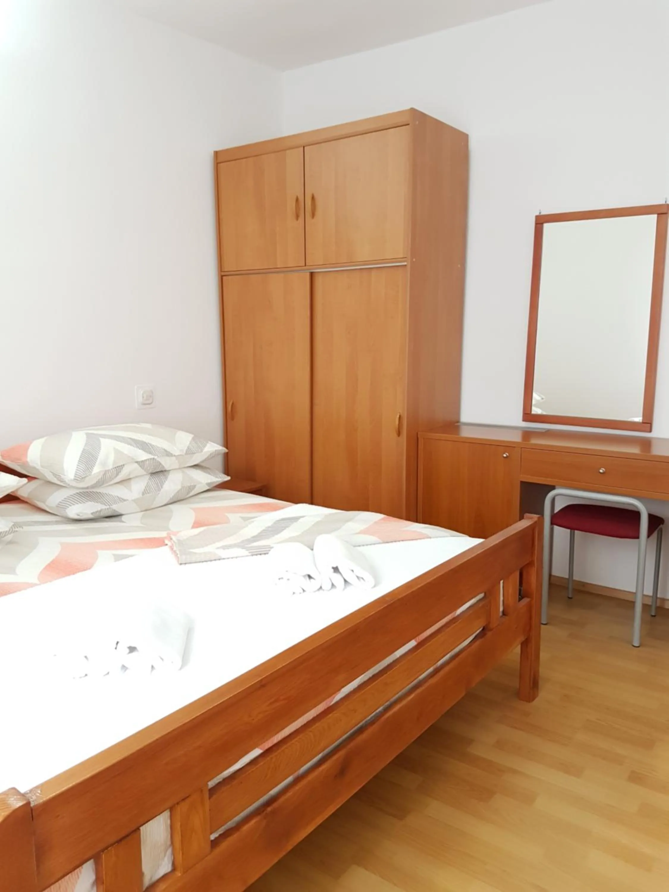 Bed in Apartmani Luka & Iva