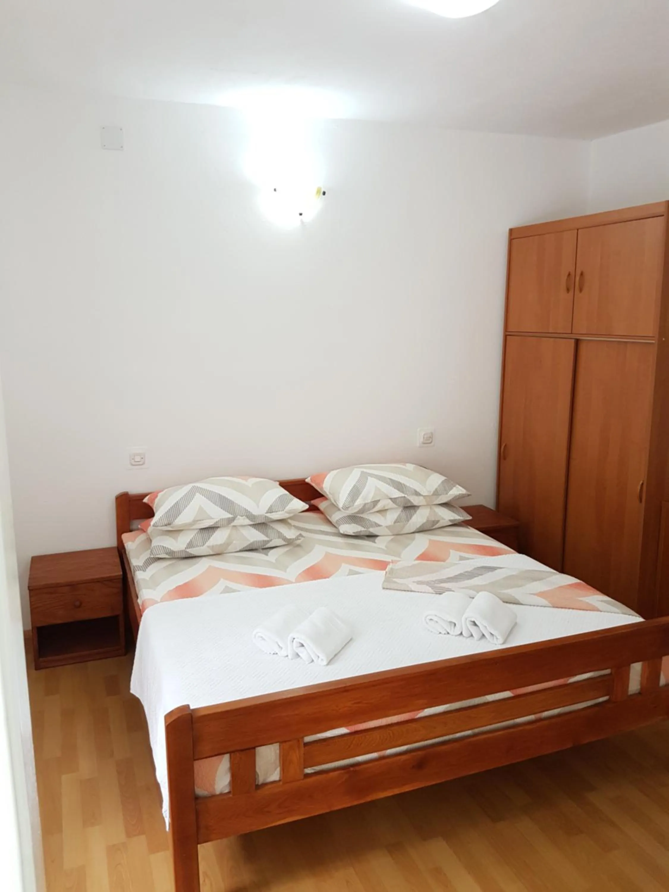 Bed in Apartmani Luka & Iva