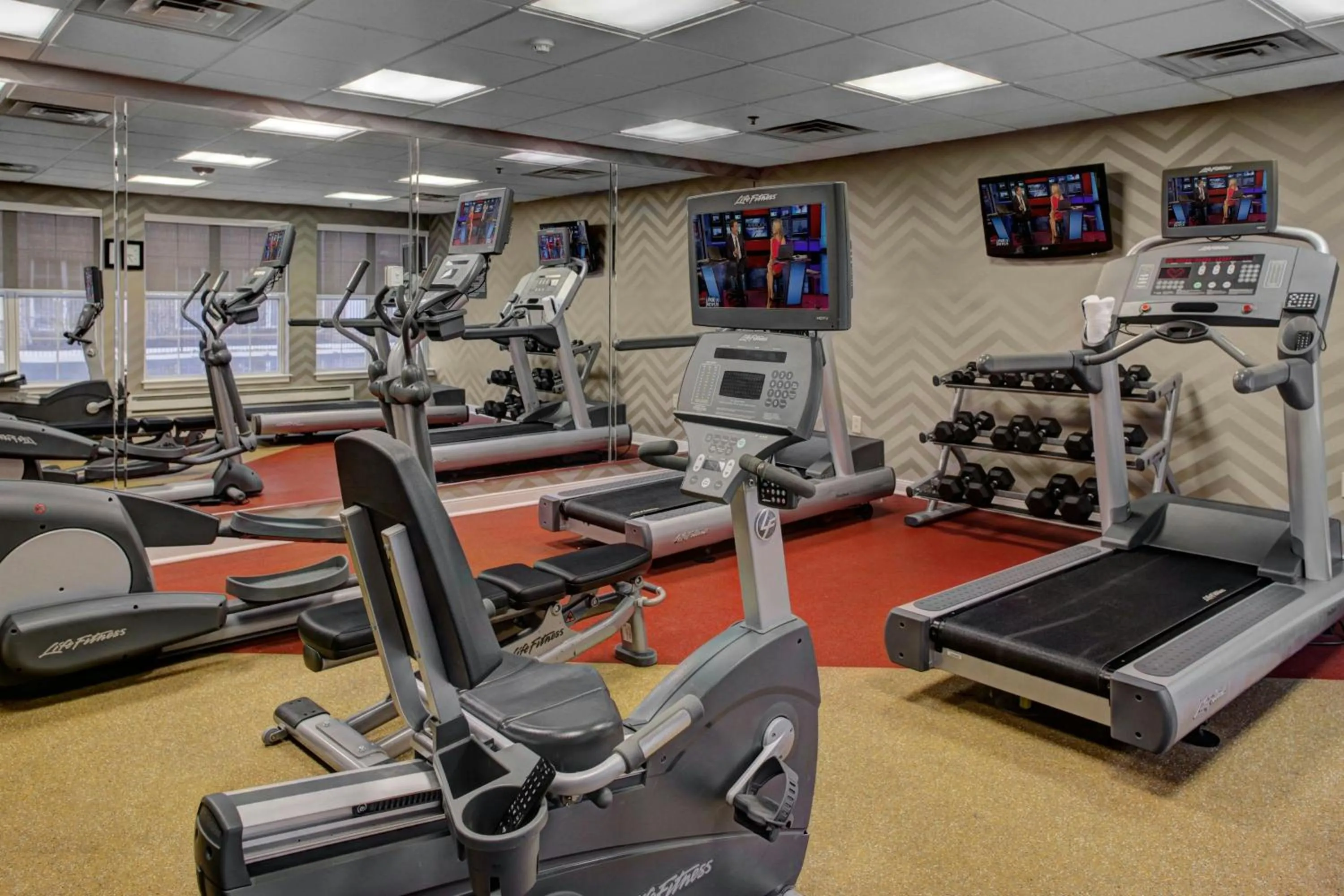 Fitness centre/facilities in Residence Inn by Marriott Cleveland Beachwood