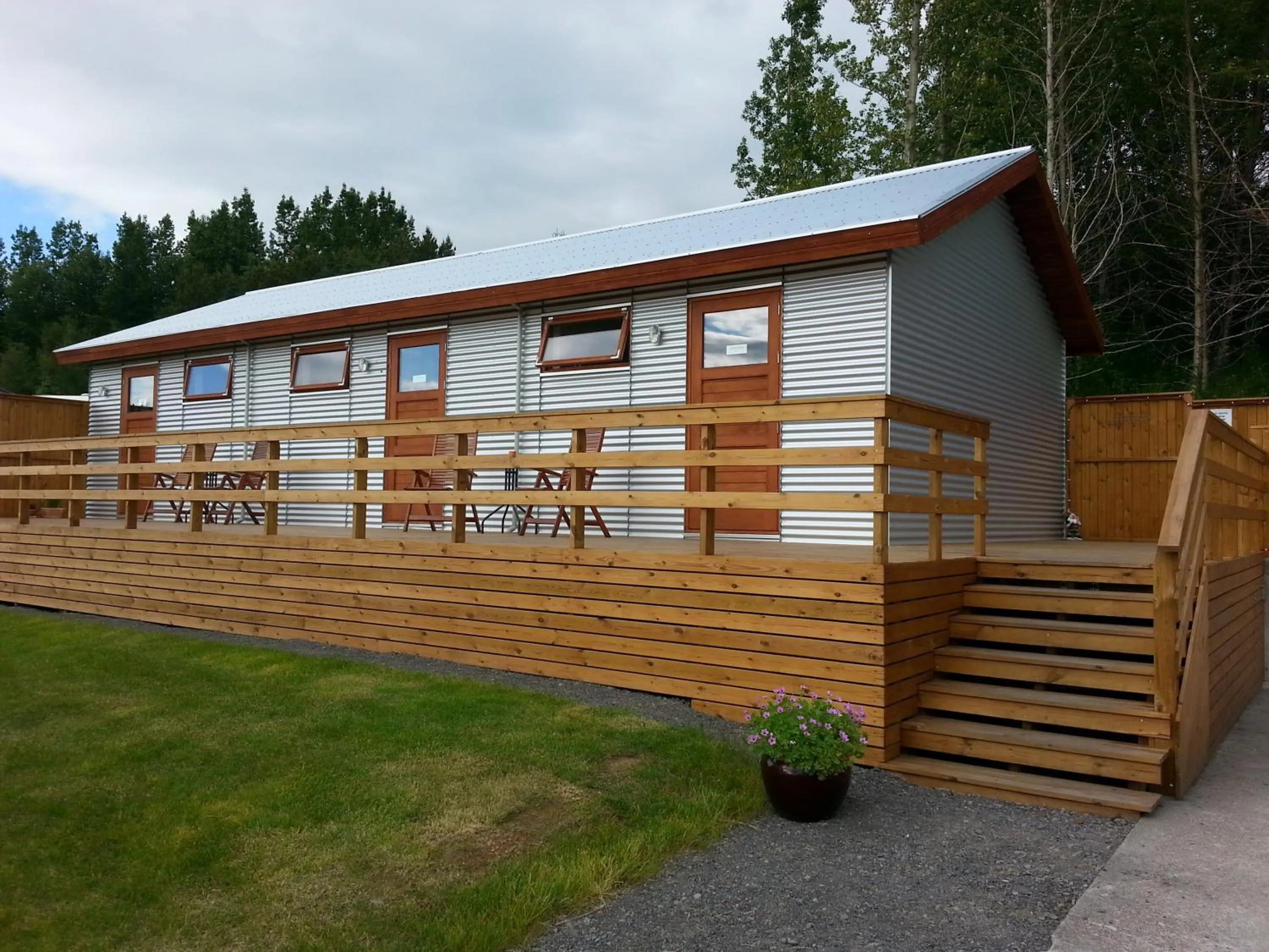Facade/entrance in Guesthouse Hvítafell
