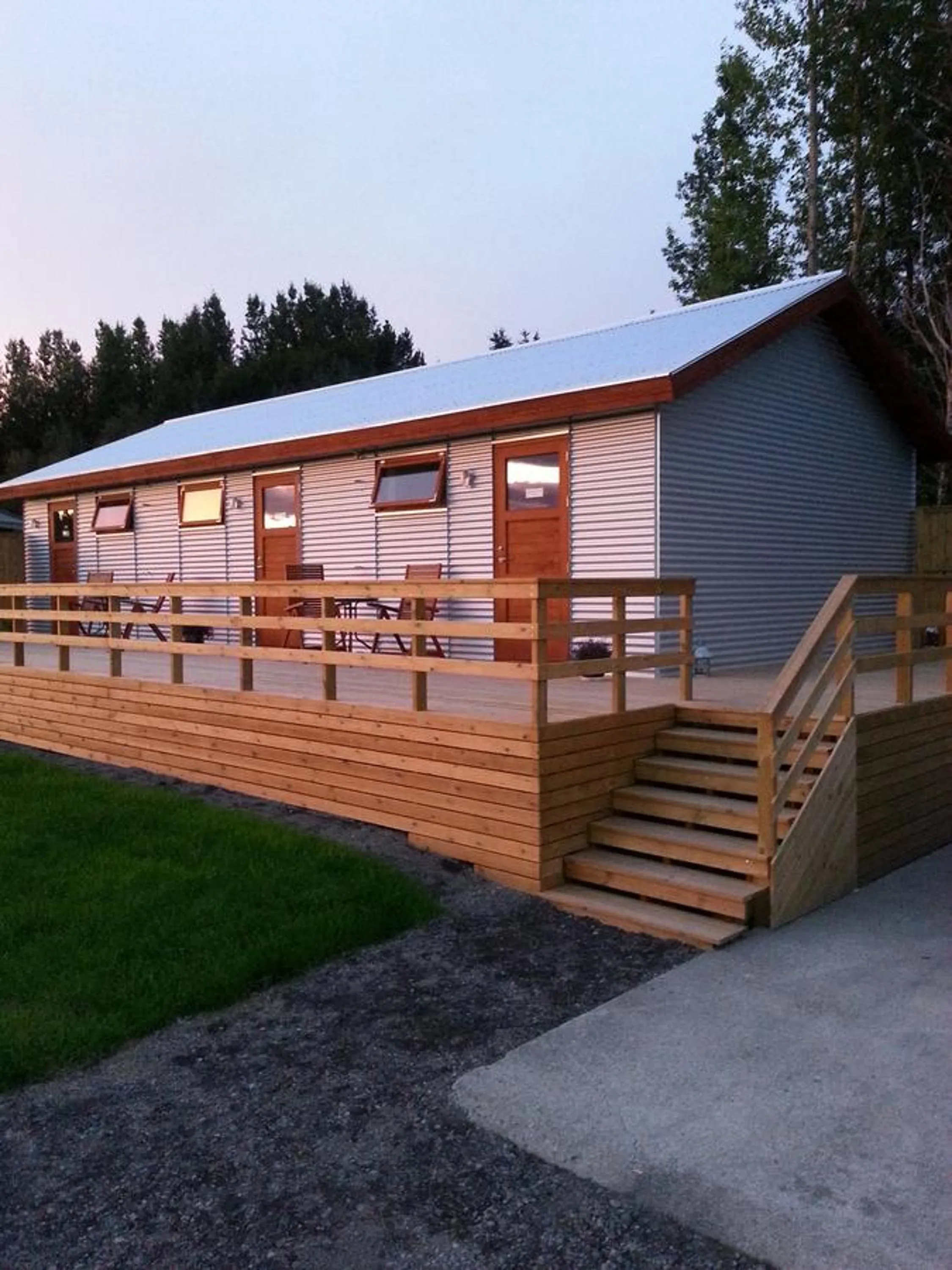 Facade/entrance in Guesthouse Hvítafell