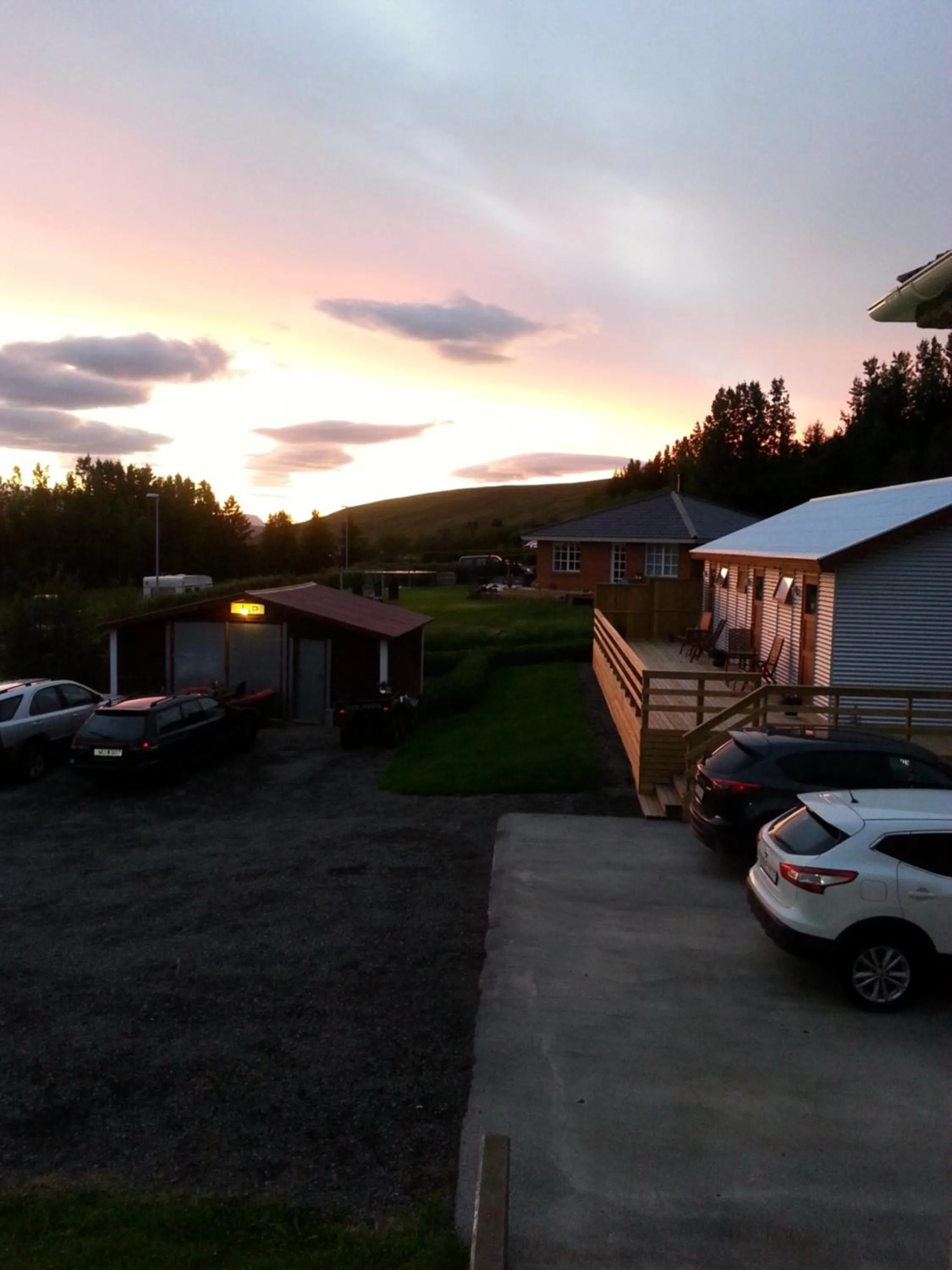 Property building in Guesthouse Hvítafell