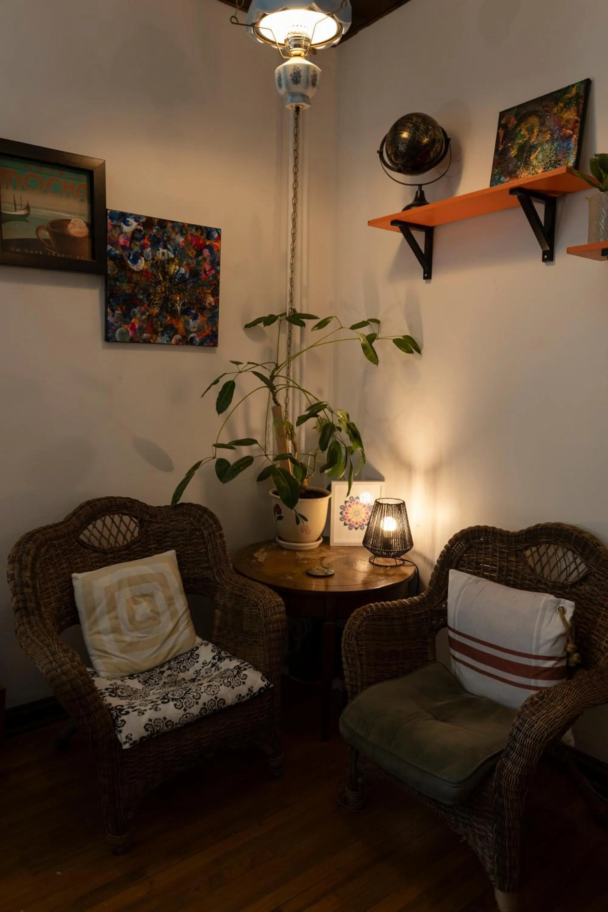 Living room in Auberge de Jeunesse Magog-Orford Hostel