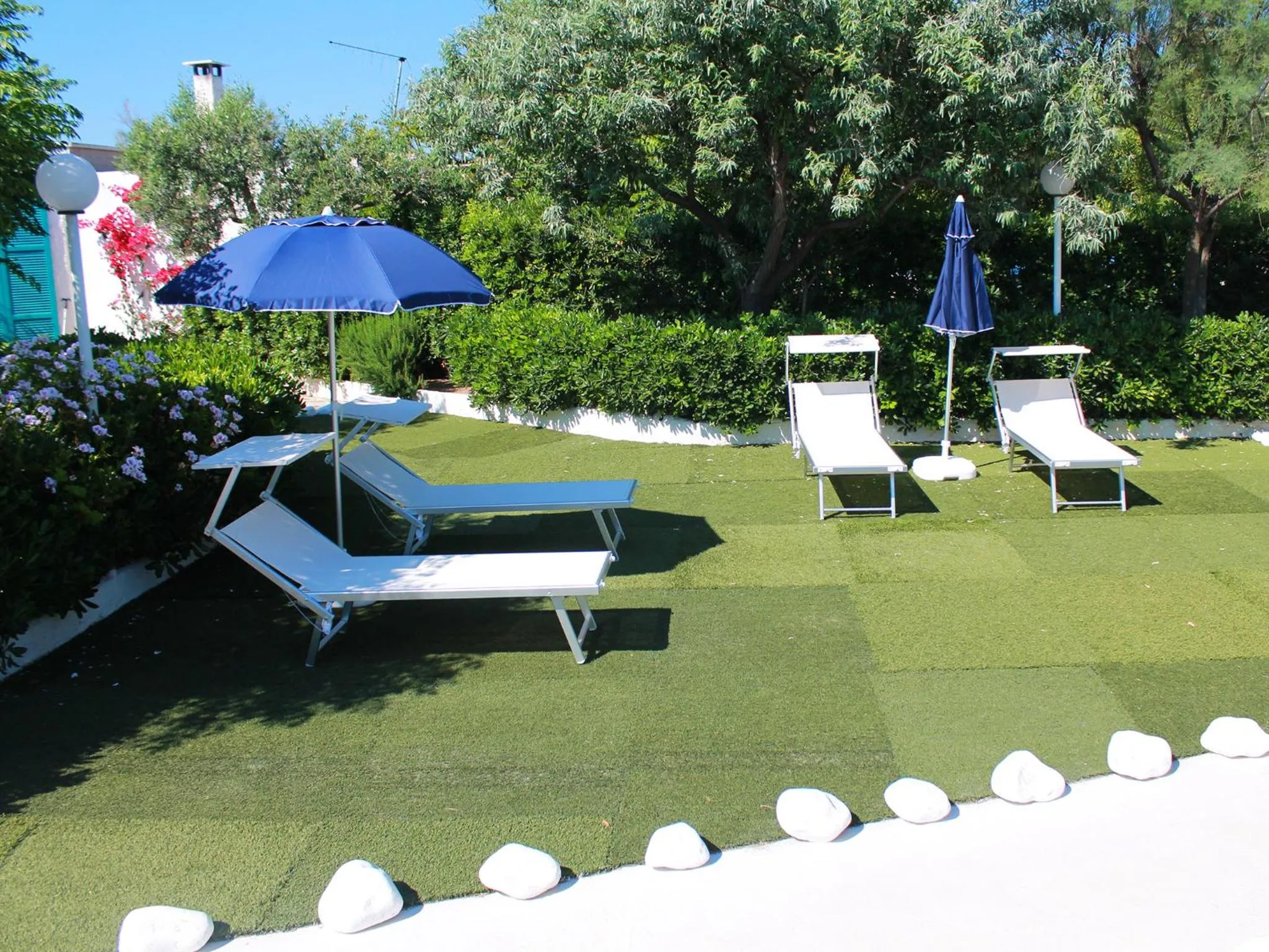 Patio in Villa Perla di Mare