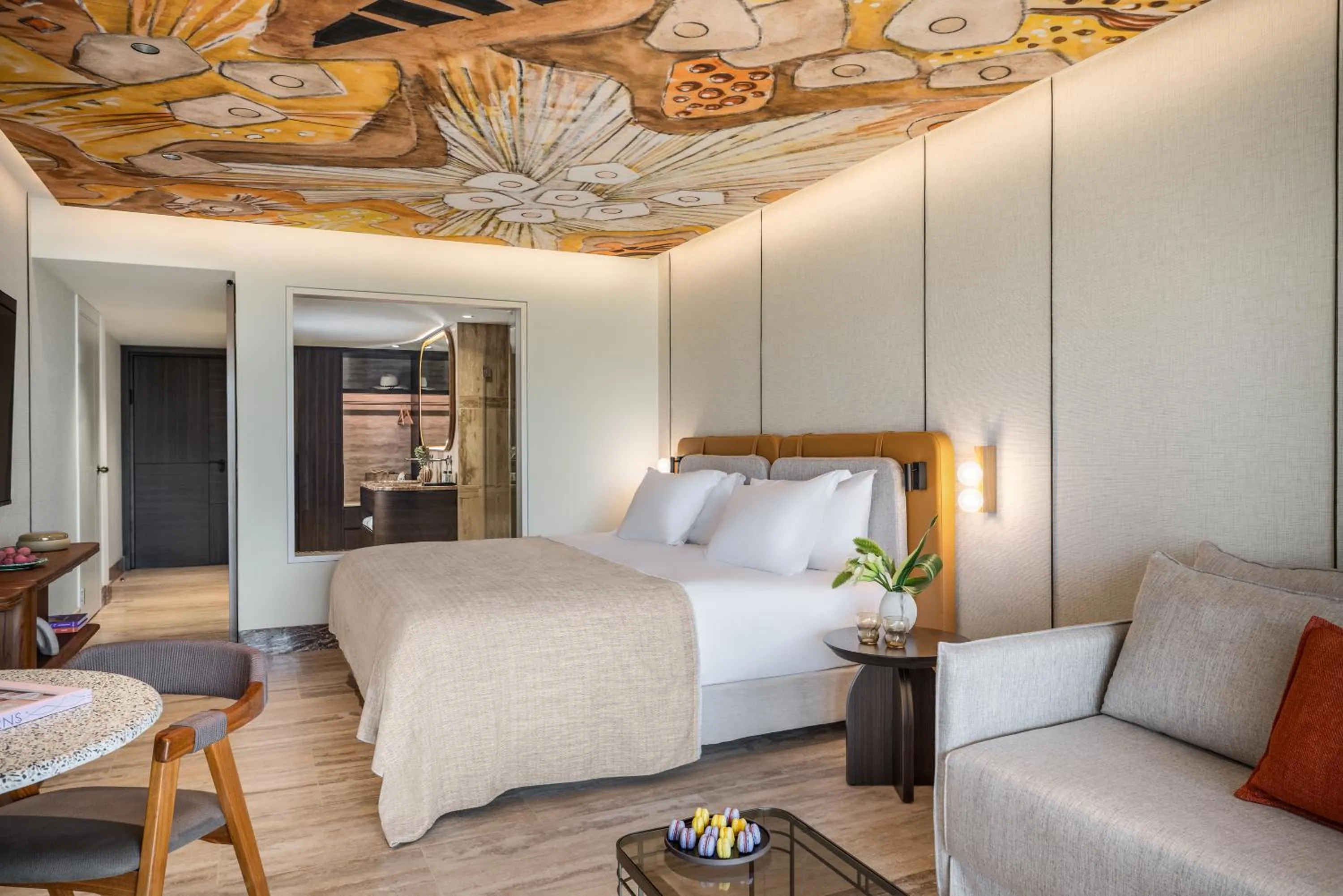 Bed in Dan Accadia Herzliya Hotel