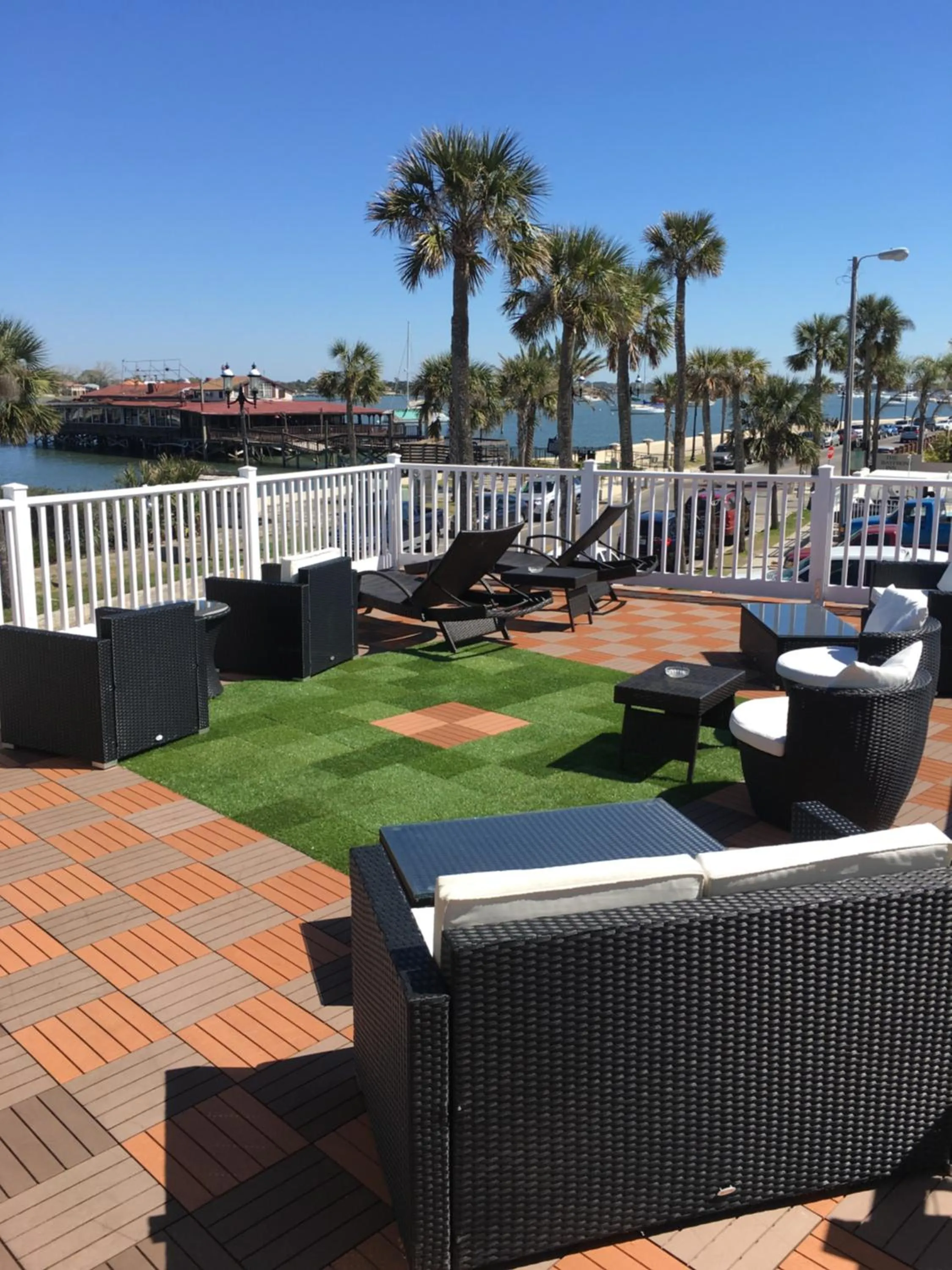View (from property/room) in Historic Waterfront Marion Motor Lodge in downtown St Augustine