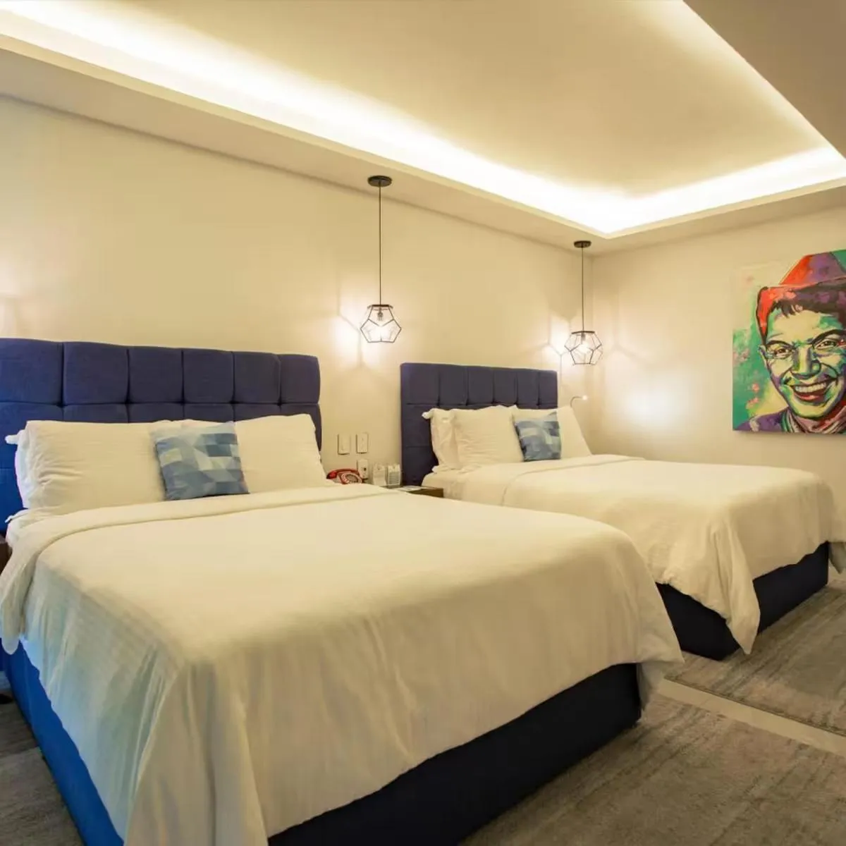 Bed in TRES79 Hotel Boutique Orizaba