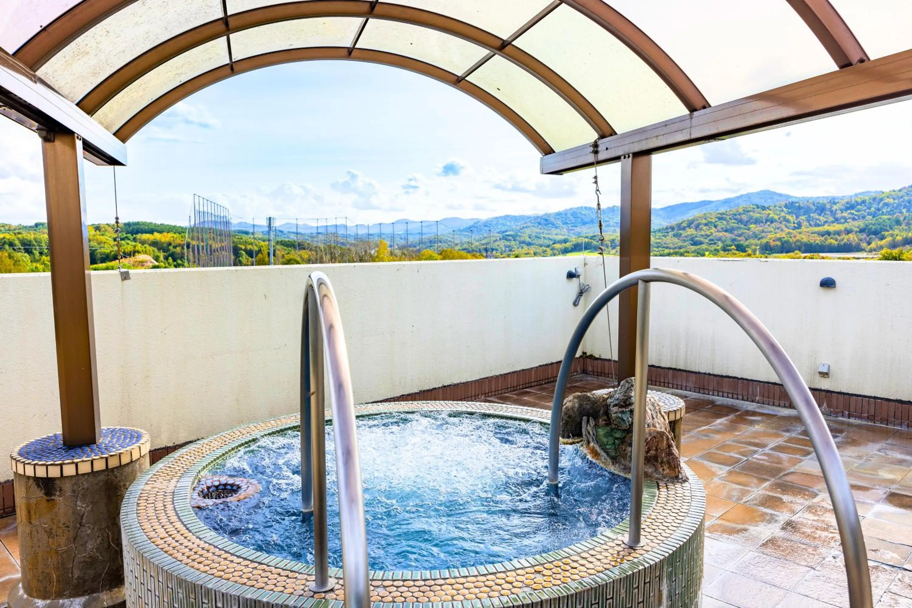Hot Spring Bath in Takasago Onsen