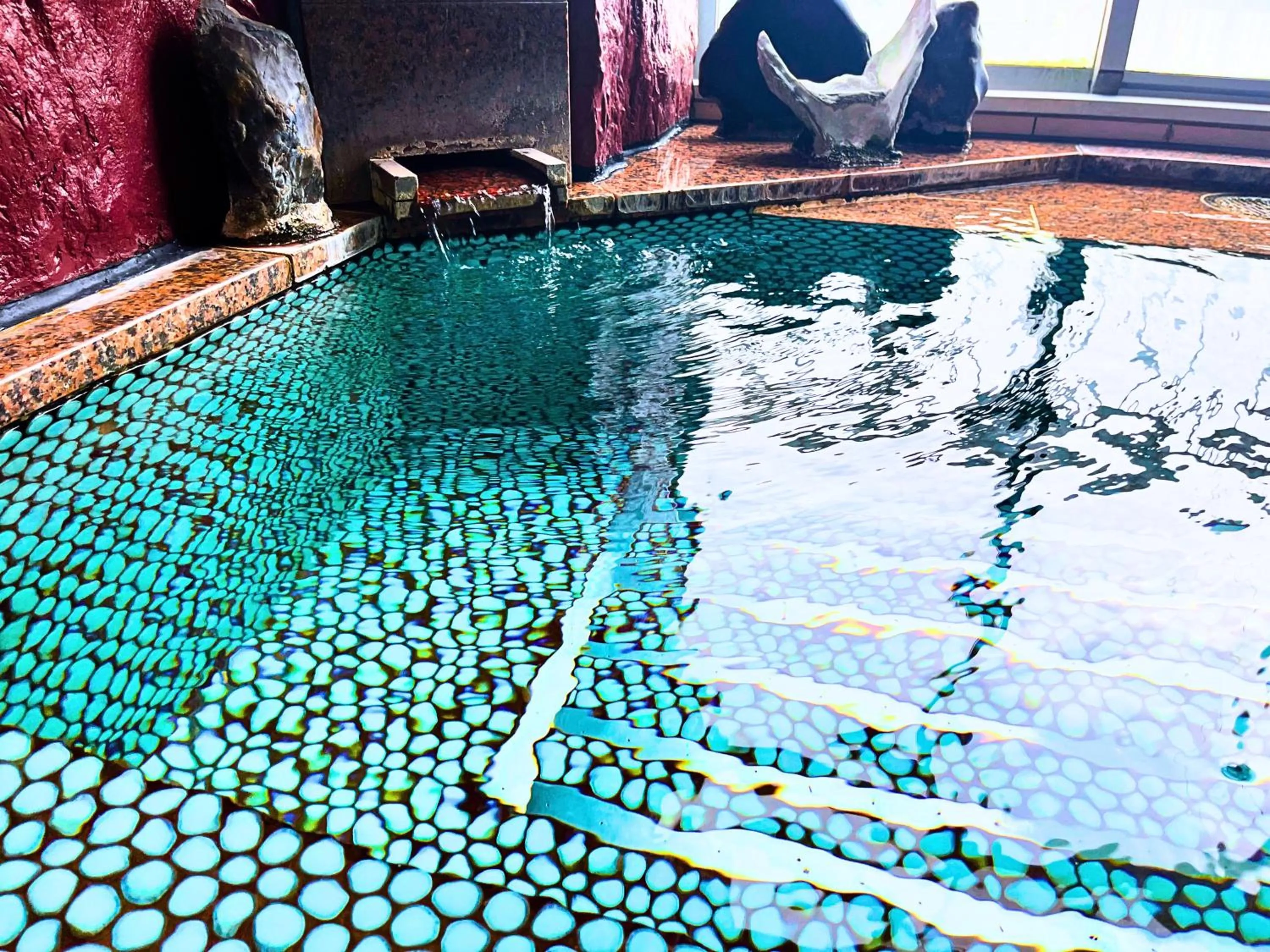 Hot Spring Bath in Takasago Onsen