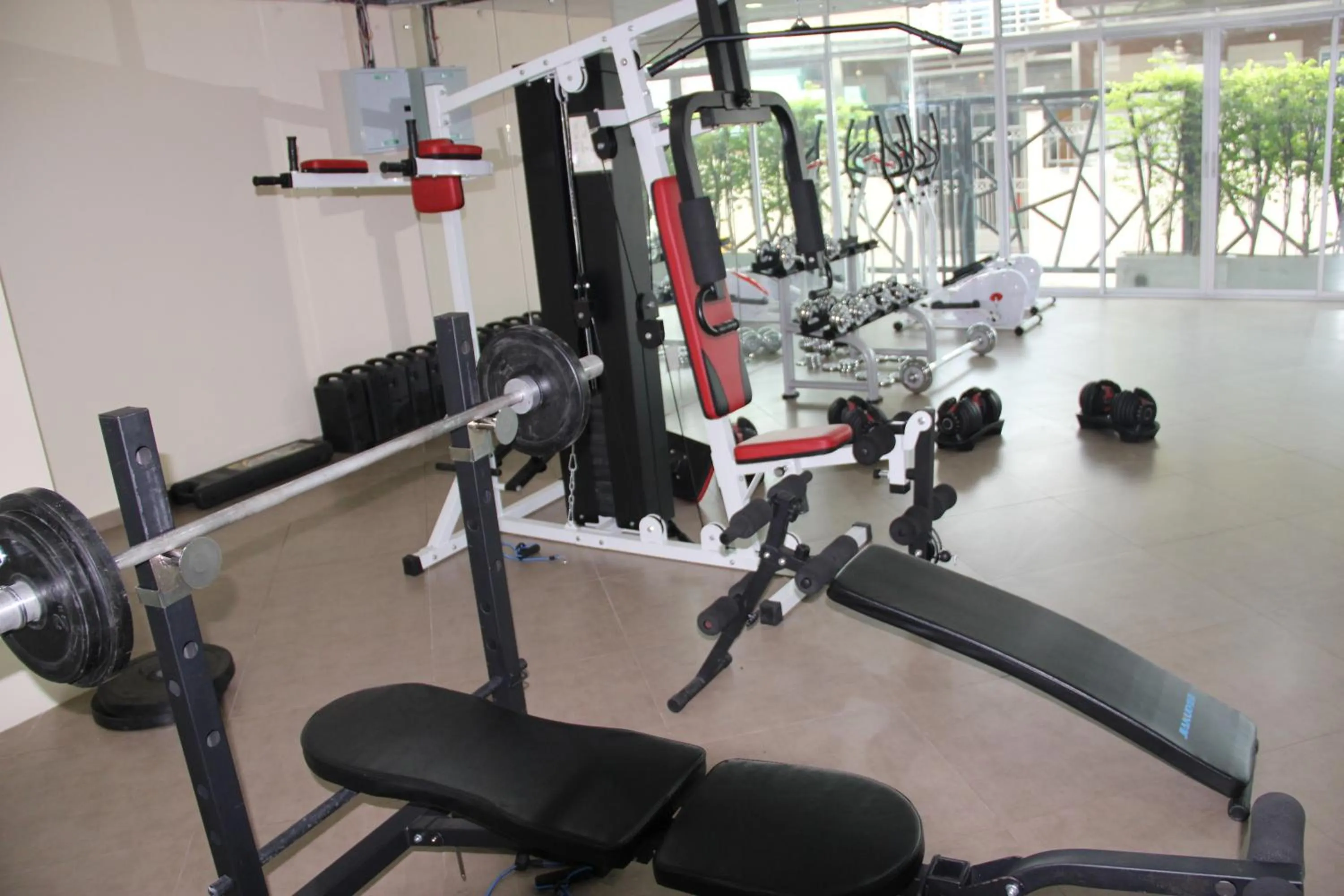 Fitness centre/facilities in Suvarnabhumi Ville Airport Hotel