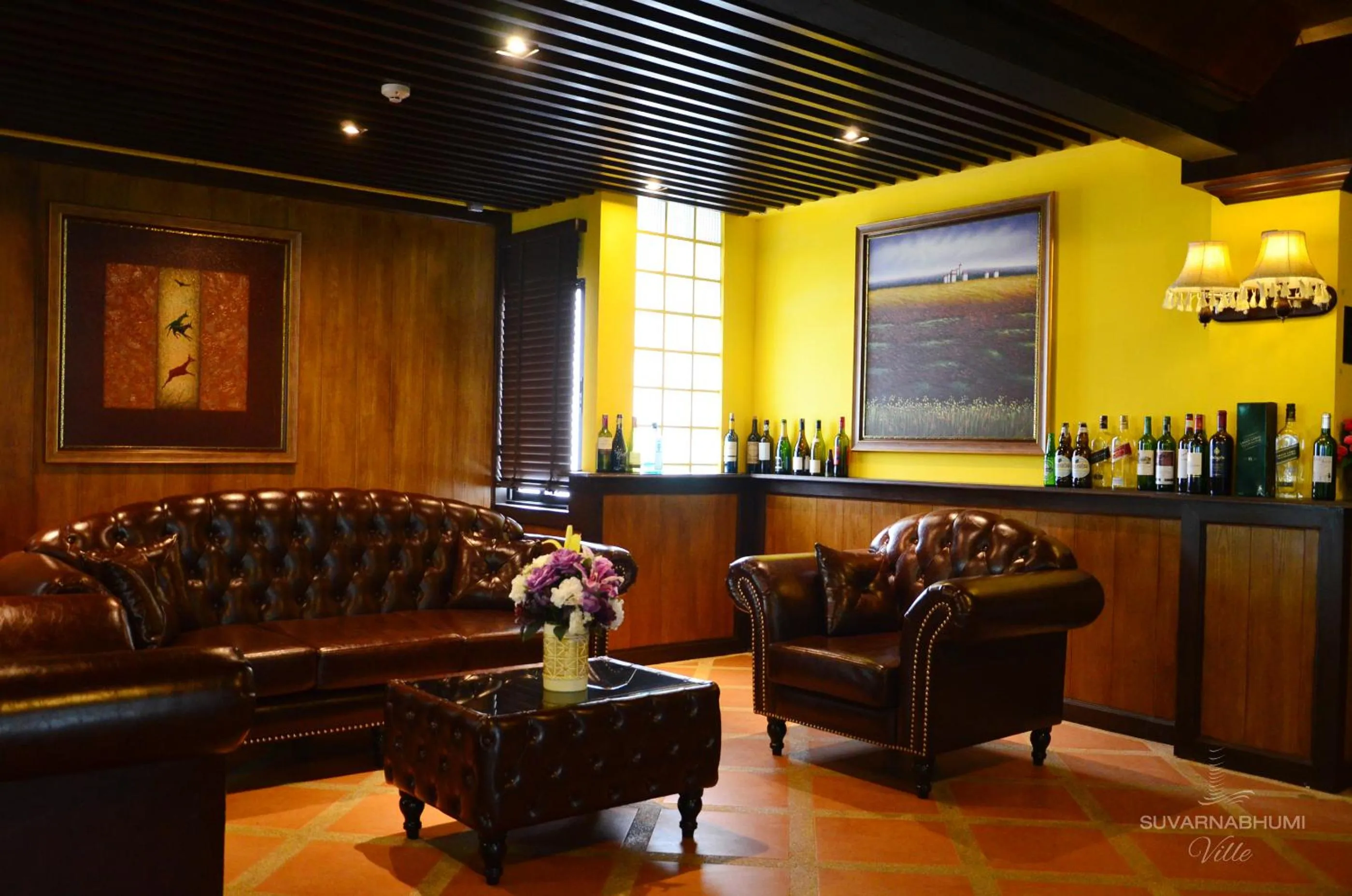 Lounge or bar in Suvarnabhumi Ville Airport Hotel