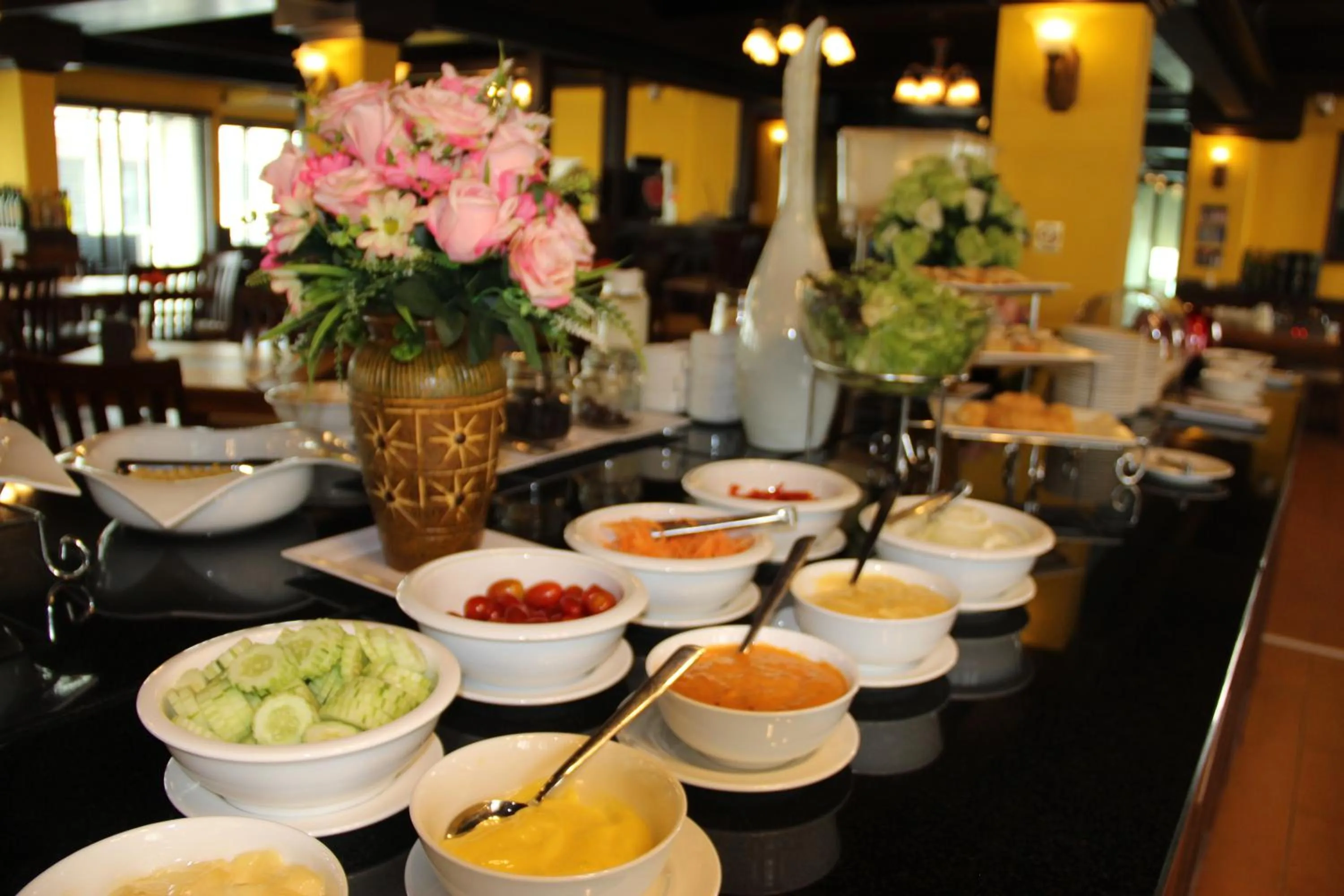 Food close-up in Suvarnabhumi Ville Airport Hotel